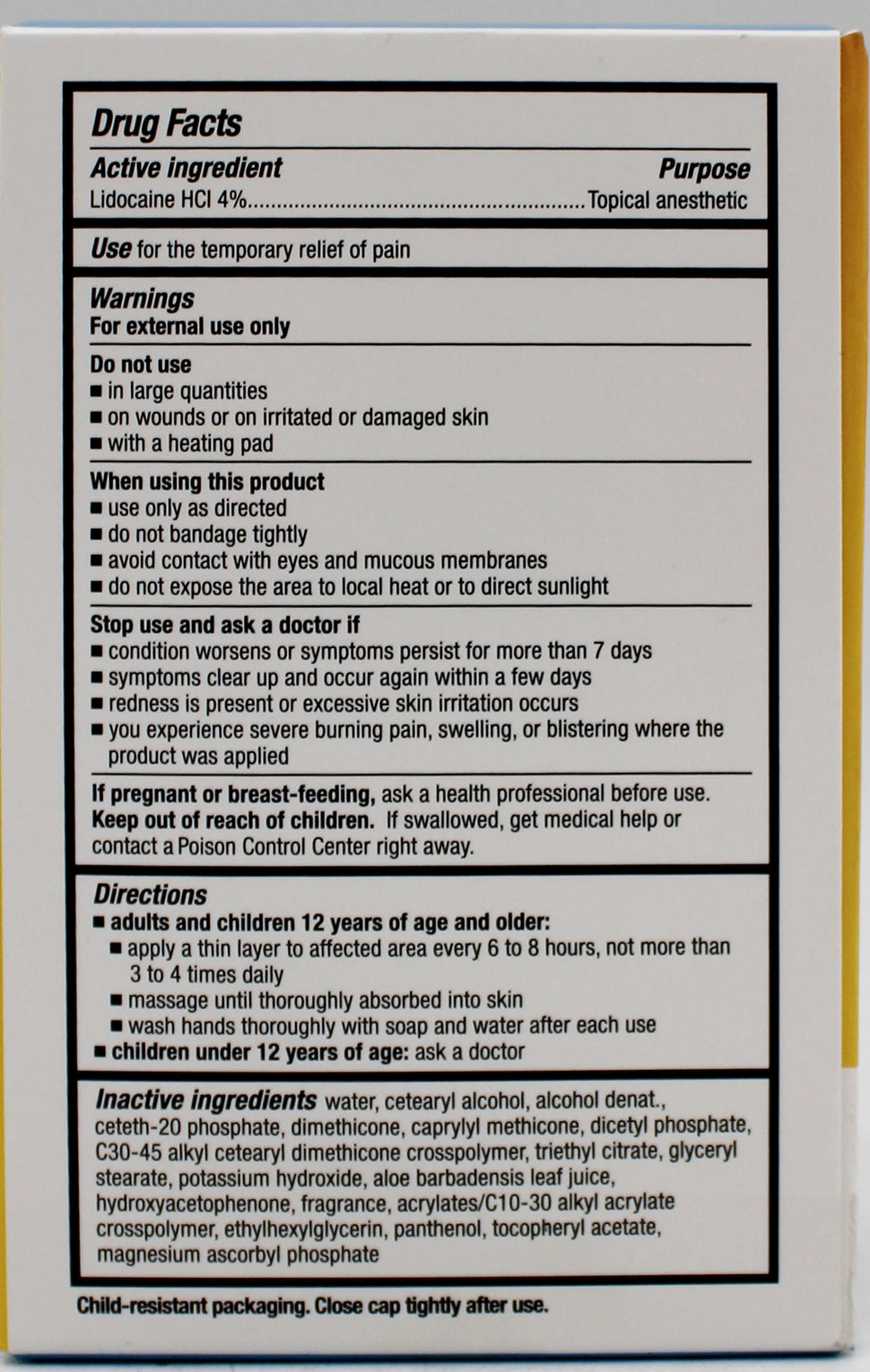 ASPERCREME LIDOCAINE ROSEMARY 1.75OZ EXP 8/31/2026 NI