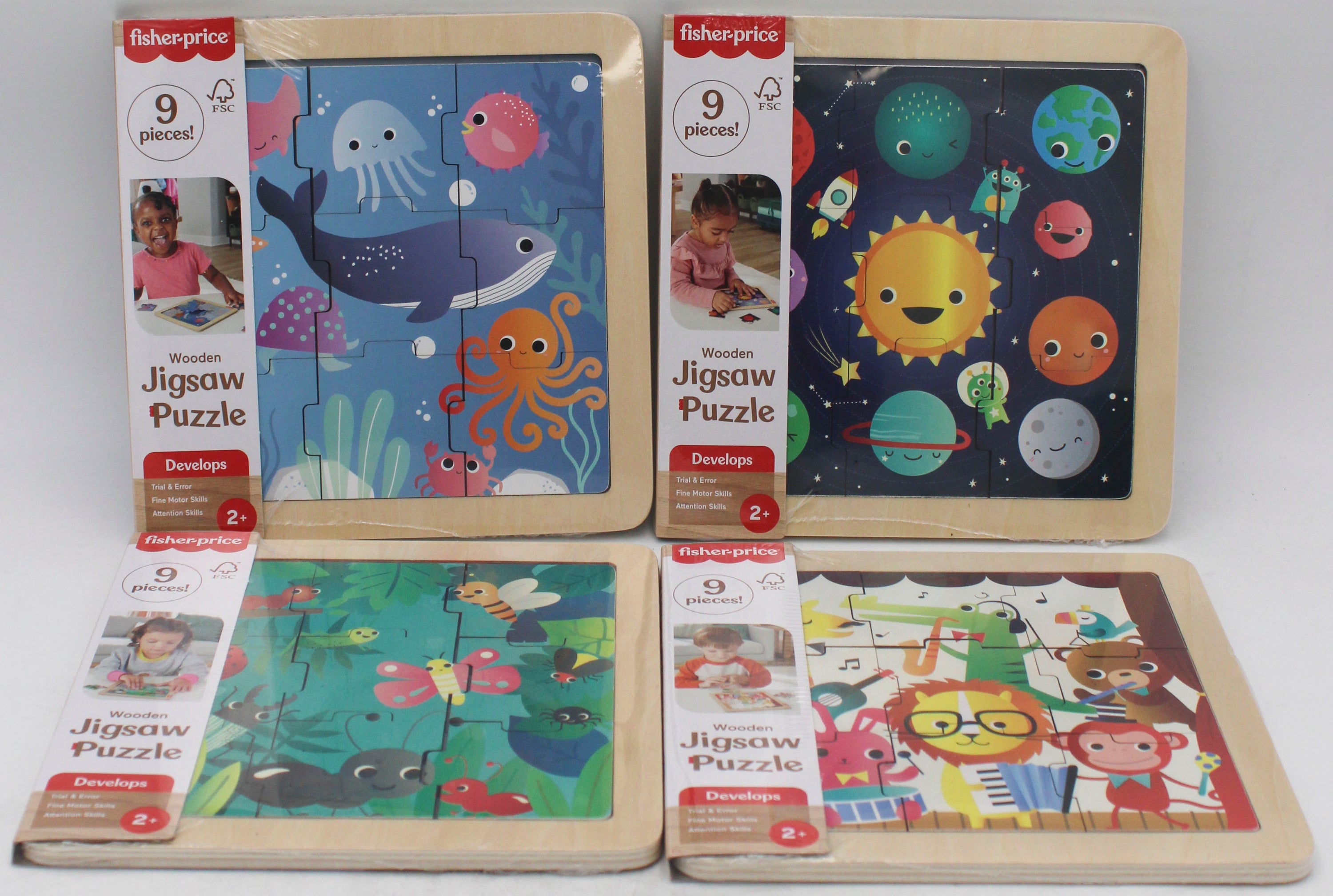 FISHER-PRICE WOODEN JIGSAW PUZZLE