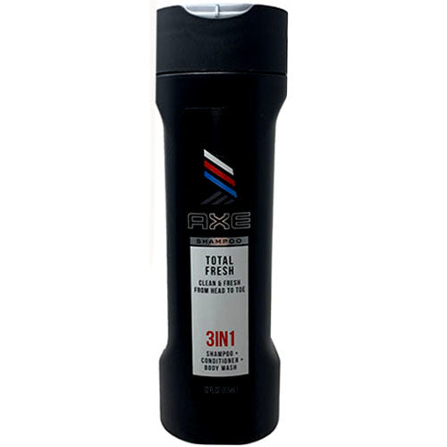 AXE 3IN1 SHMP/COND/B.WASH 12oz-FRSH