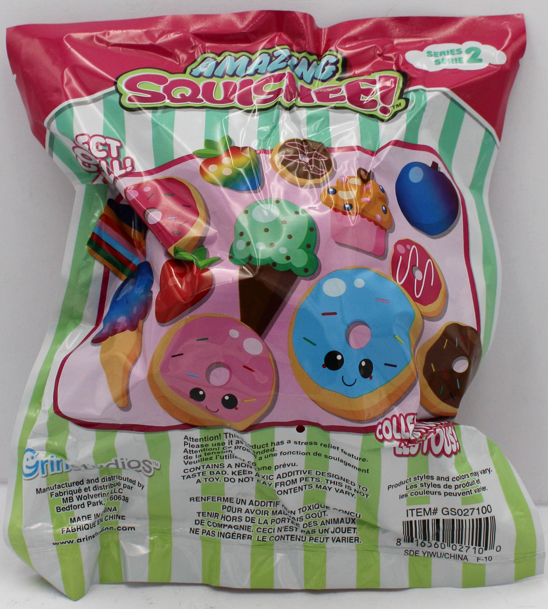 AMAZING SQUISHEE FOOD S2 RED STRAWBERRY 7.5in x 9.5in