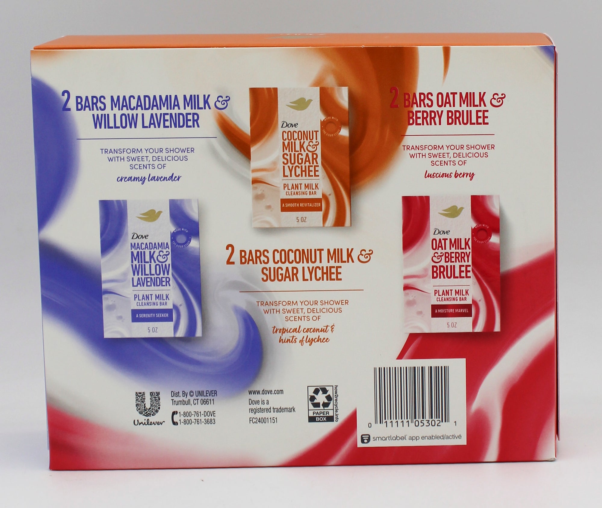 DOVE BAR SOAP 6ct MIXED PALLET