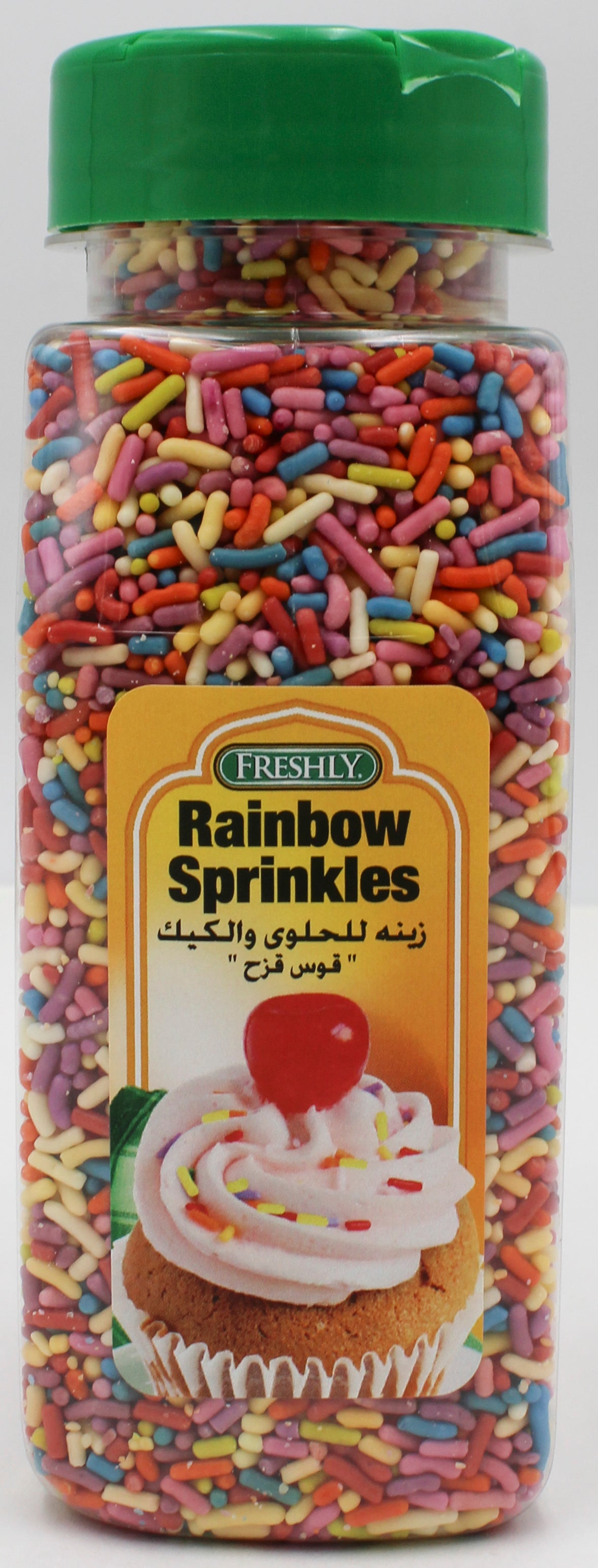 FRESHLY NATURAL RAINBOW SPRINKLES 14 Oz BB 9/24/27