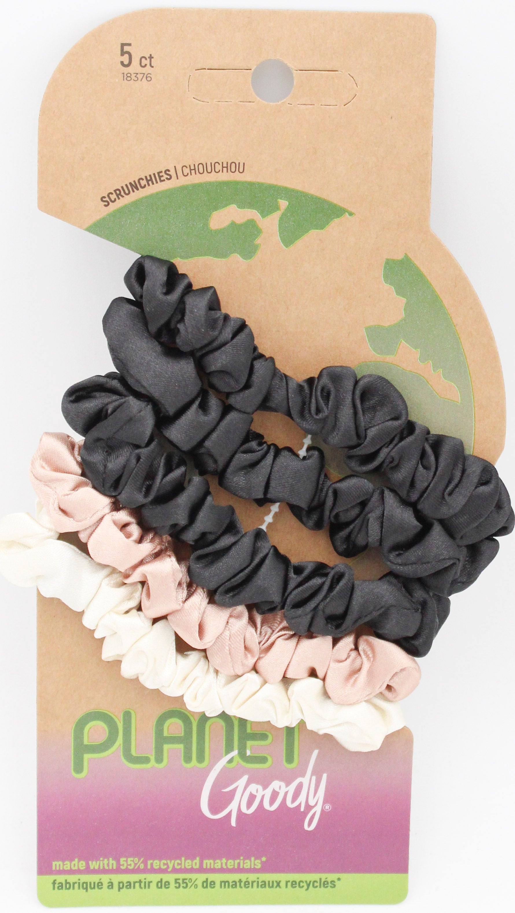 PLANET GOODY THIN SCRUNCHIES CREAM-5 CT NI