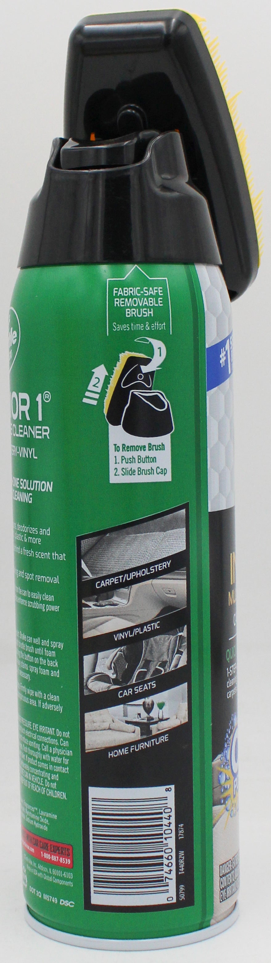 SP TURTLE WAX INTERIOR MULTI-PURPOSE CLEANER 18oz CARPET-UPHOLSTERY-VINYL