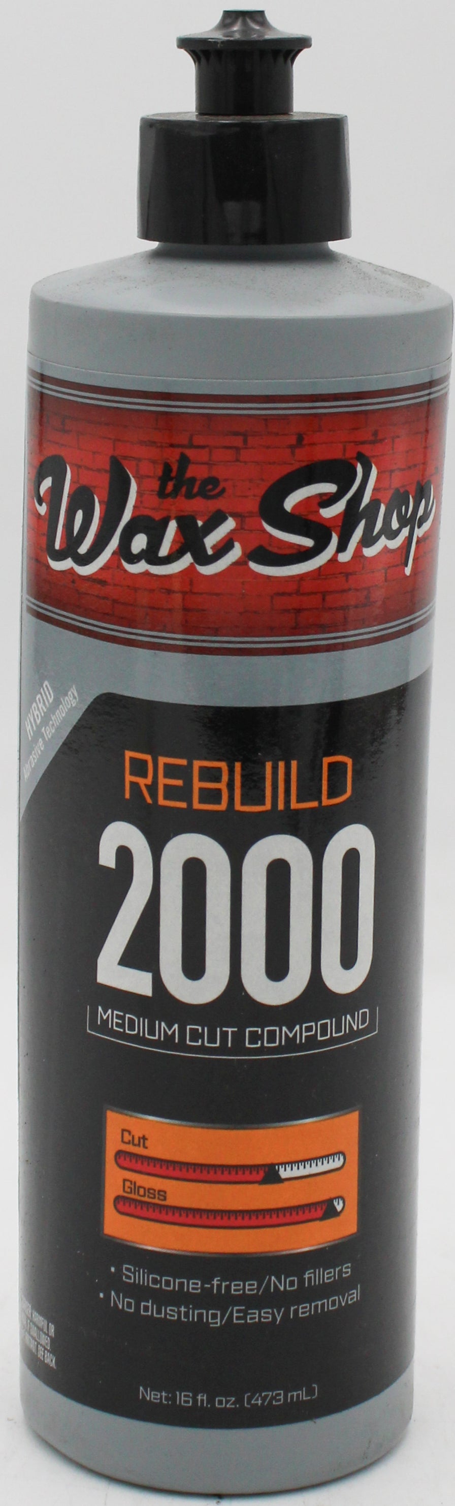 WAX SHOP REBUILD 2000 16oz COMPOUND.