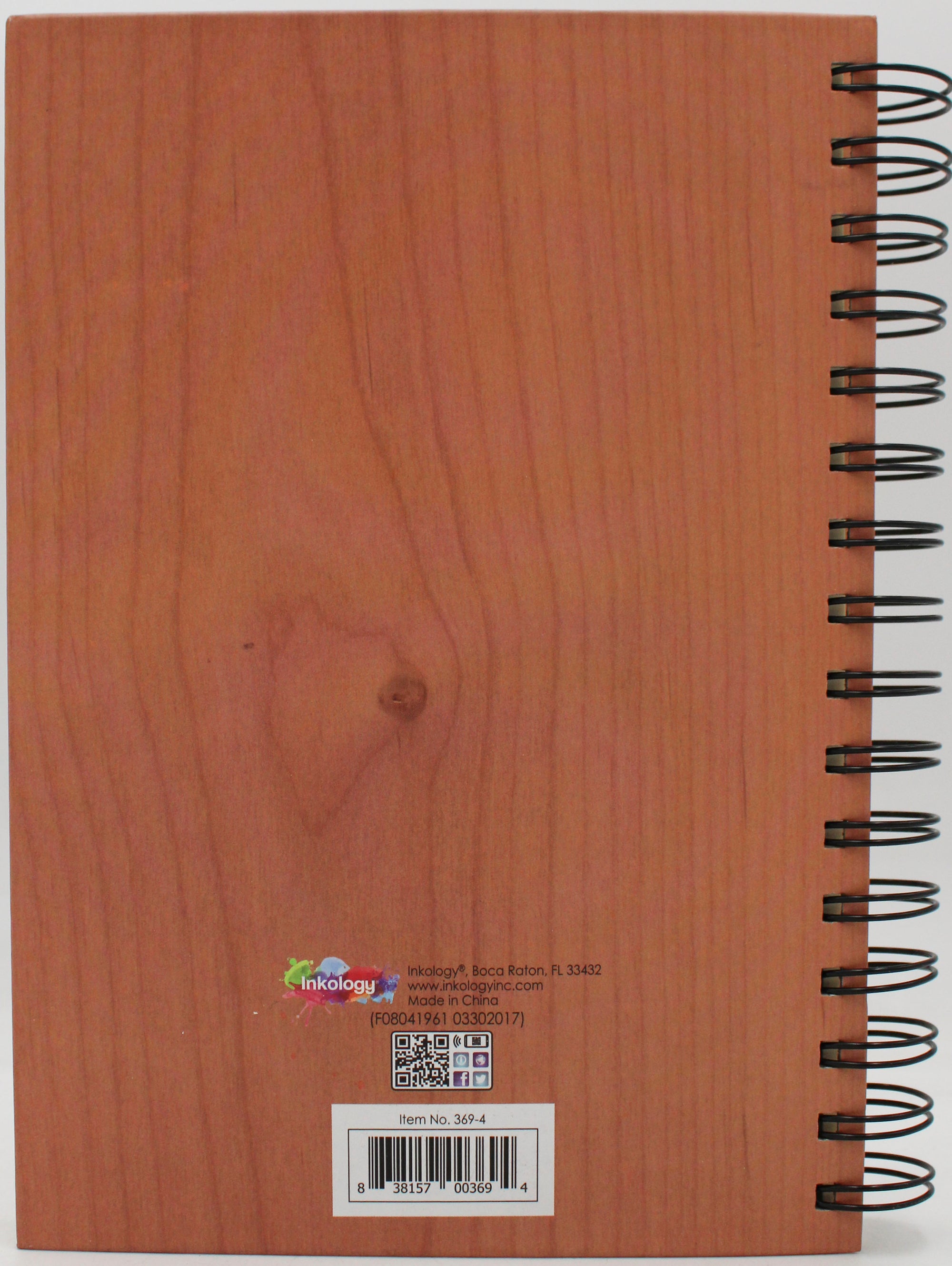 WOODCUT RAINBOW JOURNAL 5.8" X 8.3"