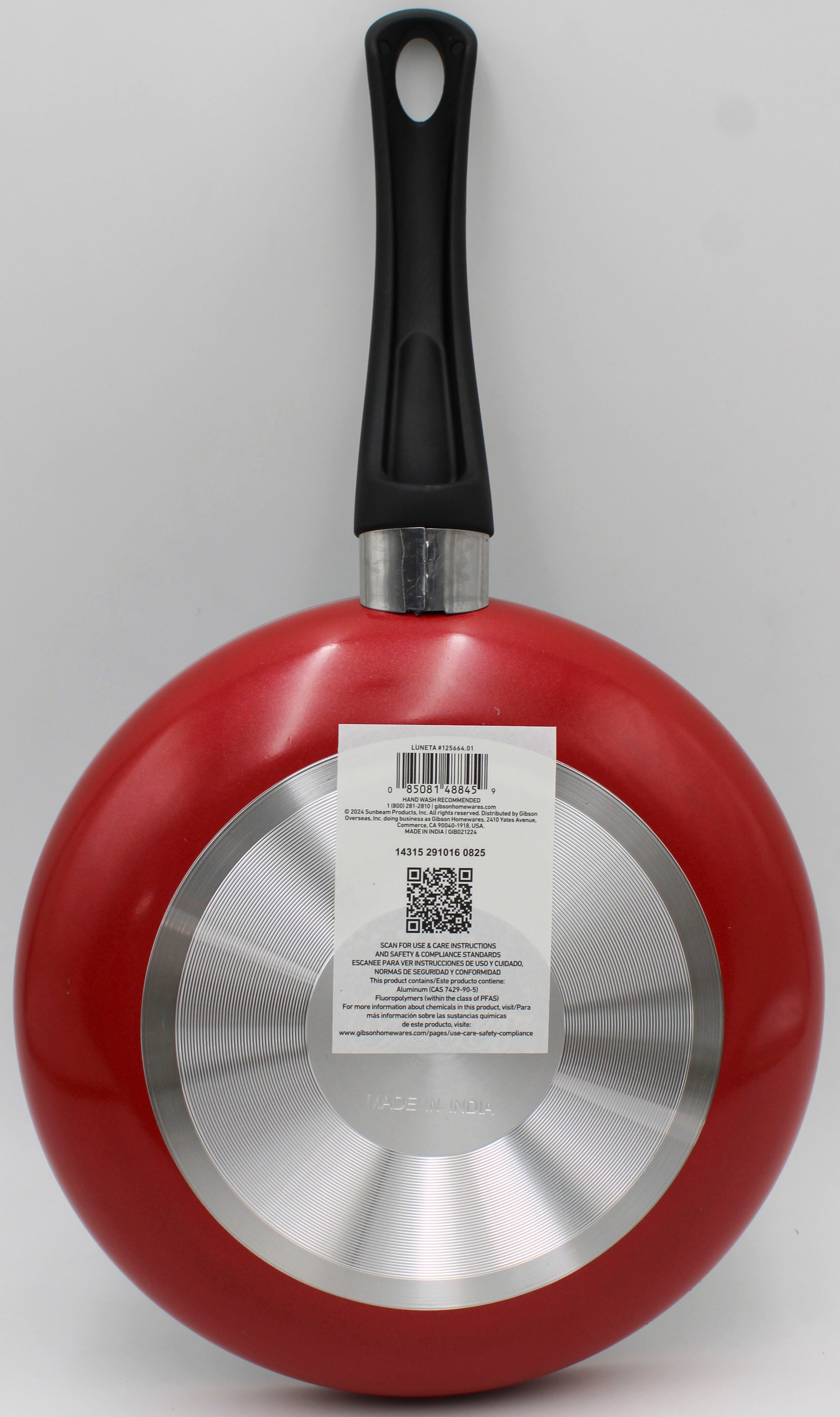 9.5in OSTER NS RED FRYING PAN - ALUM NI