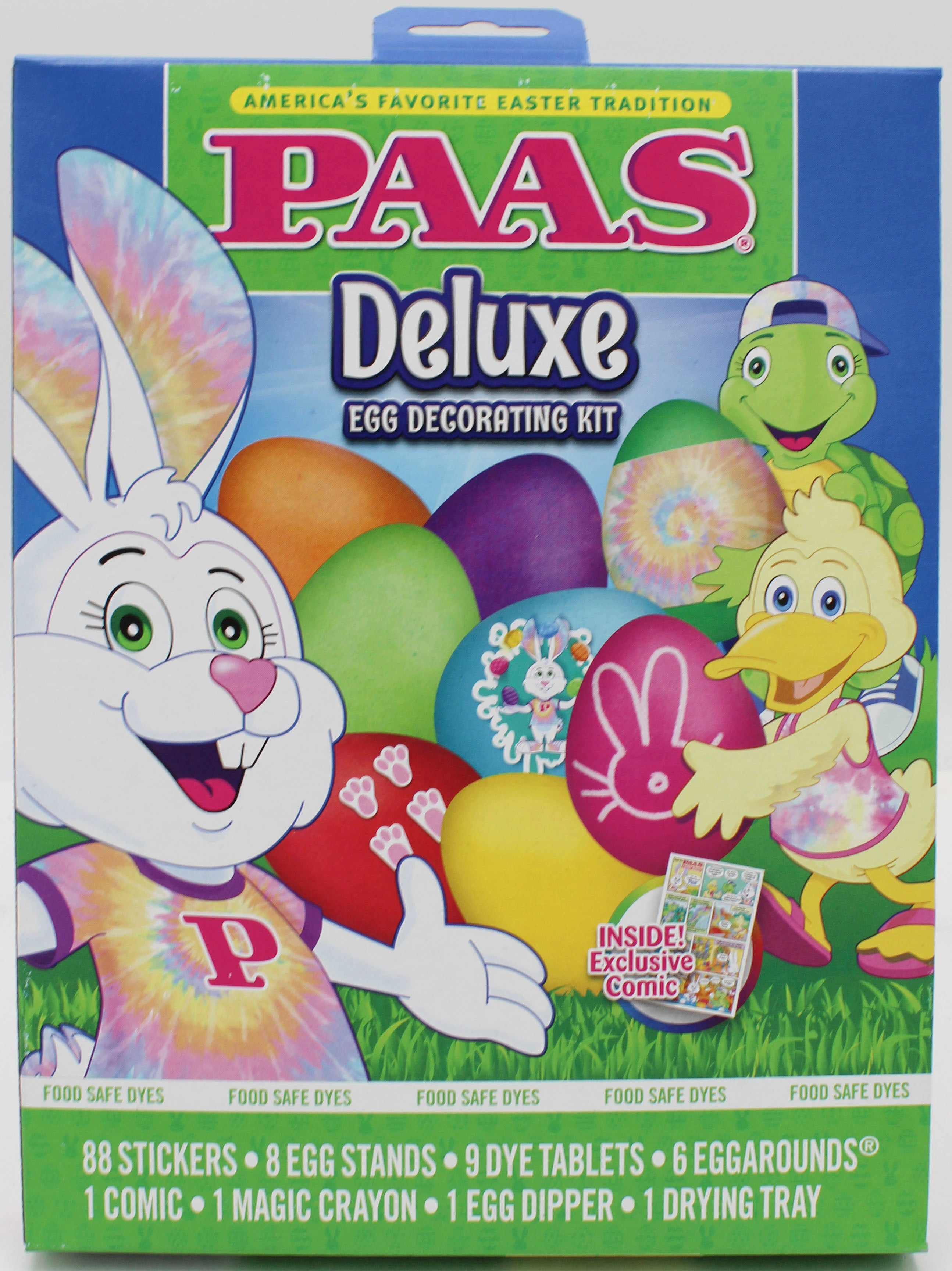 PAAS DELUXE EGG DECORATING KIT SHELF TRAY