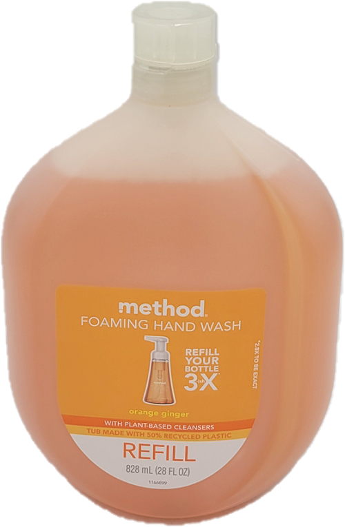 METHOD FOAMING HAND WASH 28oz ORANGE GINGER US