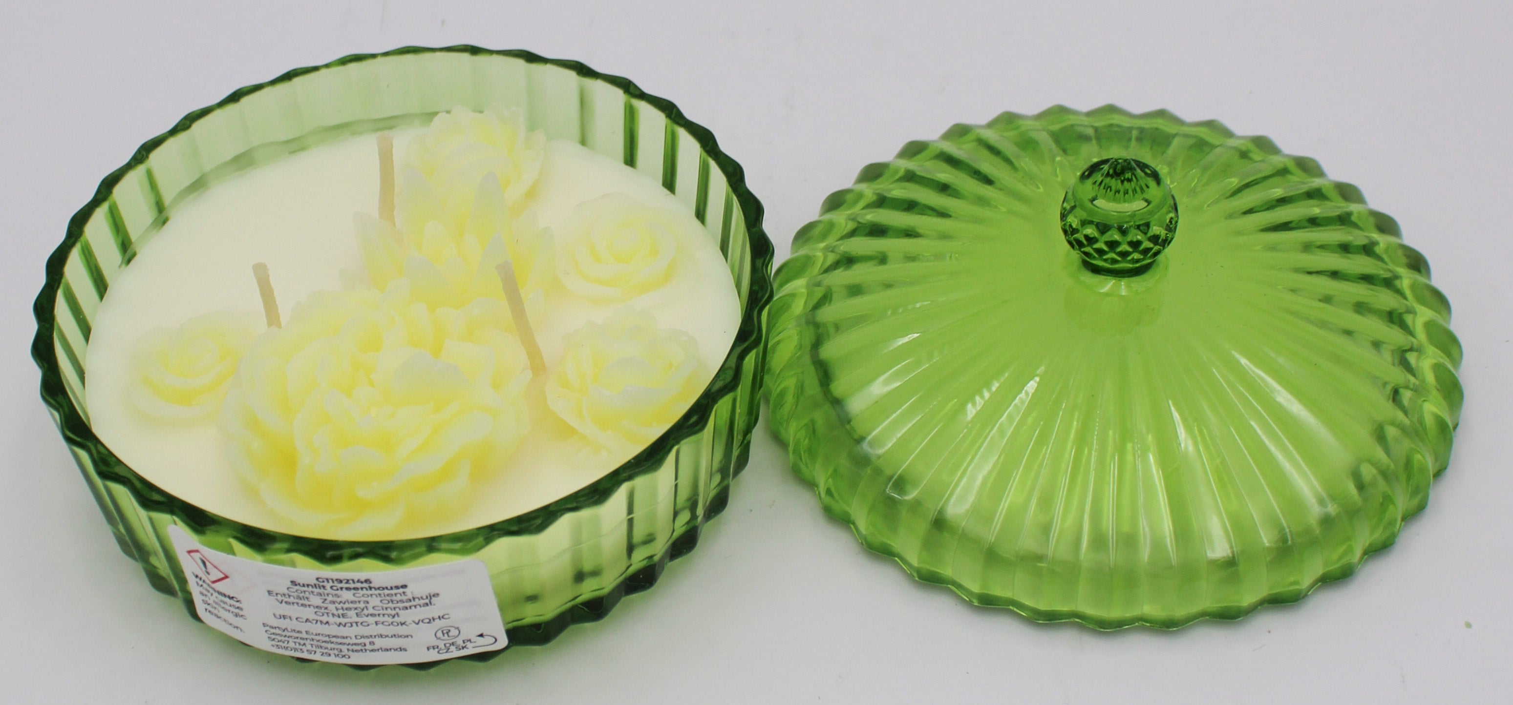 PARTYLITE GARDEN BEAUTY SPECIALTY JAR - SUNLIT GREENHOUSE 7.7oz