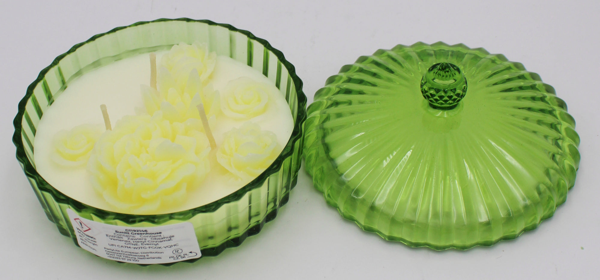 PARTYLITE GARDEN BEAUTY SPECIALTY JAR - SUNLIT GREENHOUSE 7.7oz