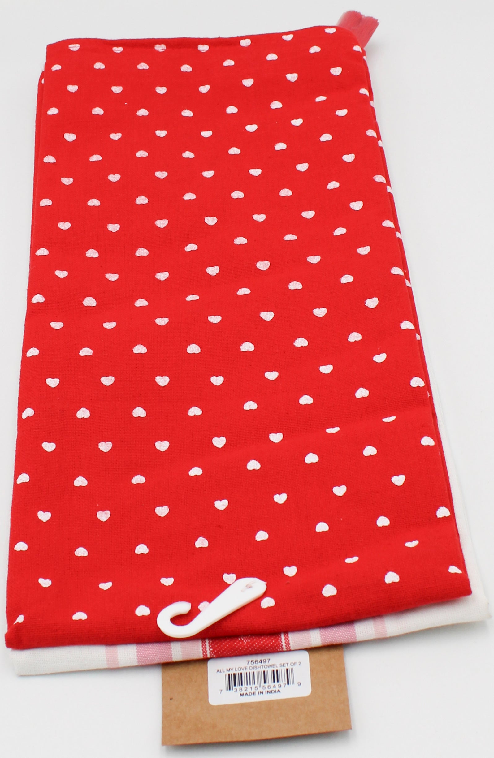 SET OF 2 DISHTOWELS - ALL MY LOVE