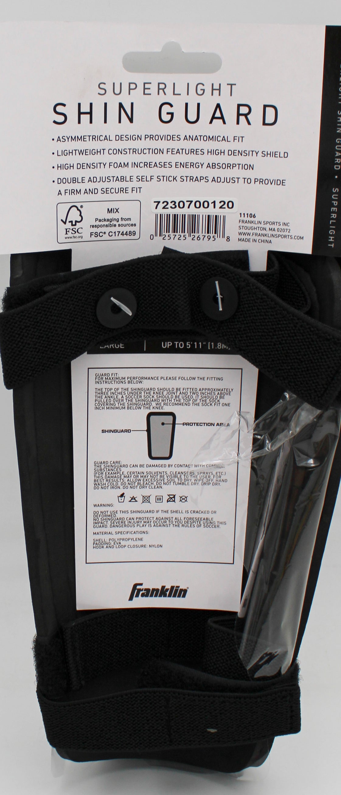 FRANKLIN L SUPERLIGHT SHINGUARD