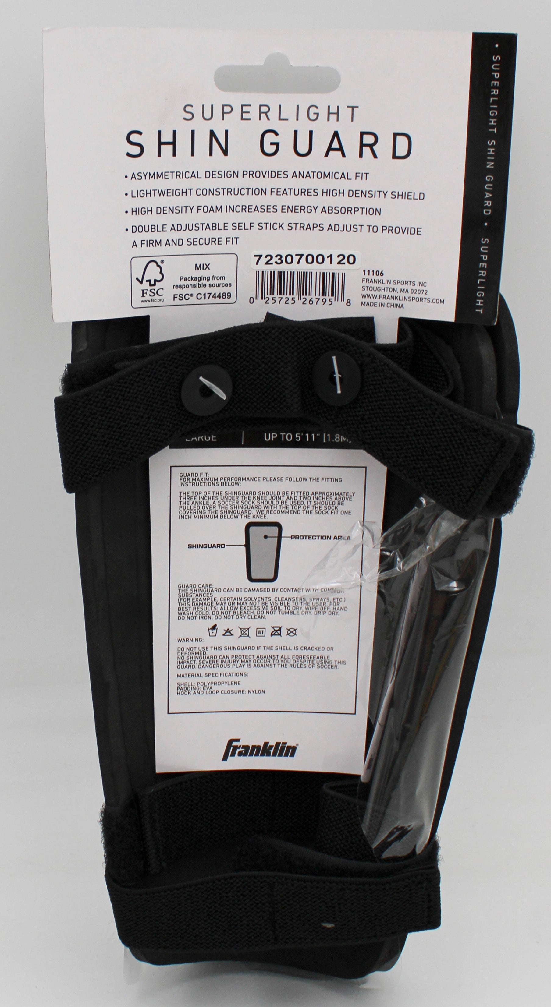 FRANKLIN L SUPERLIGHT SHINGUARD