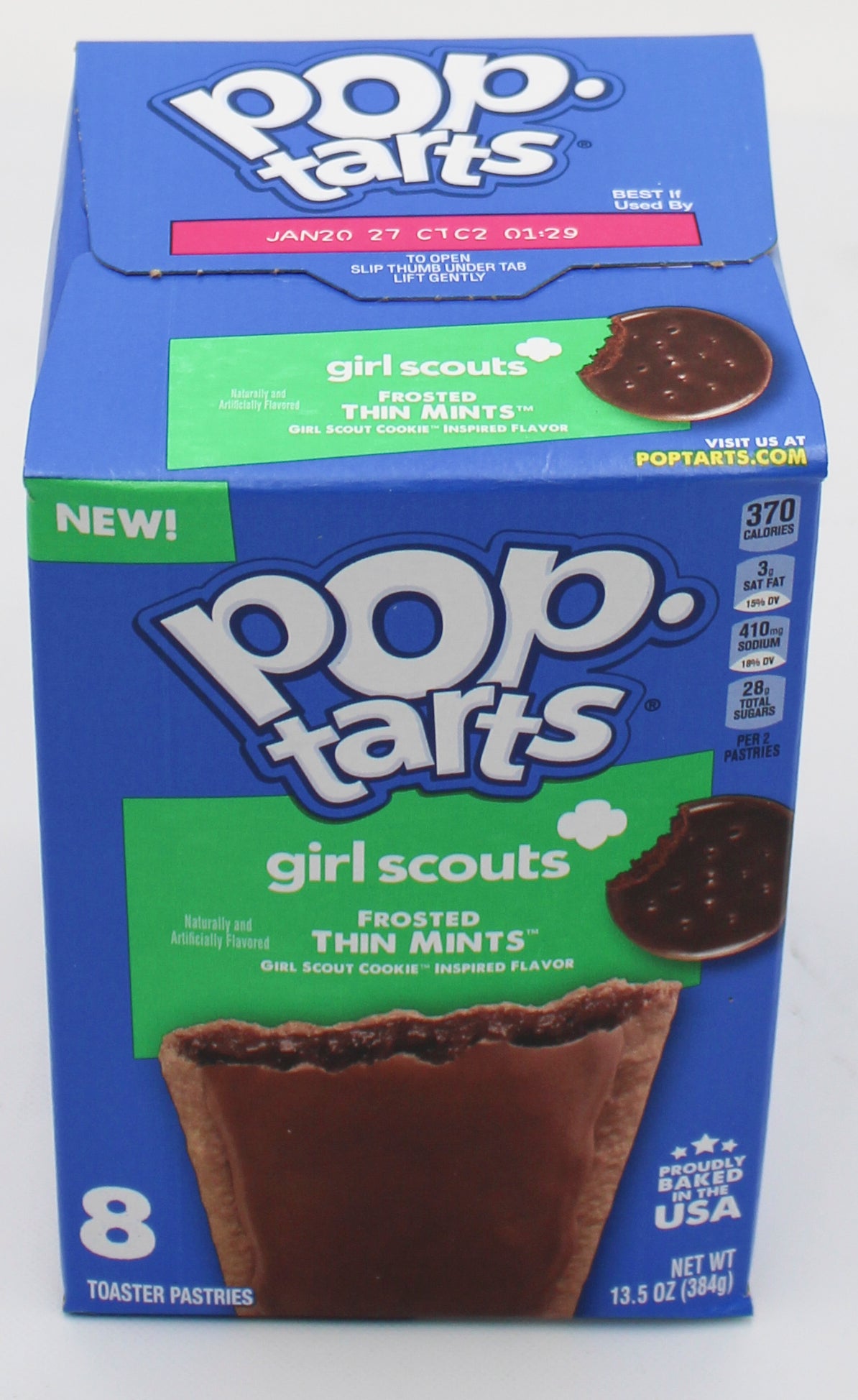 Pop-Tarts Frosted Thin Mints Girl Scout Cookie 8ct 13.5oz
