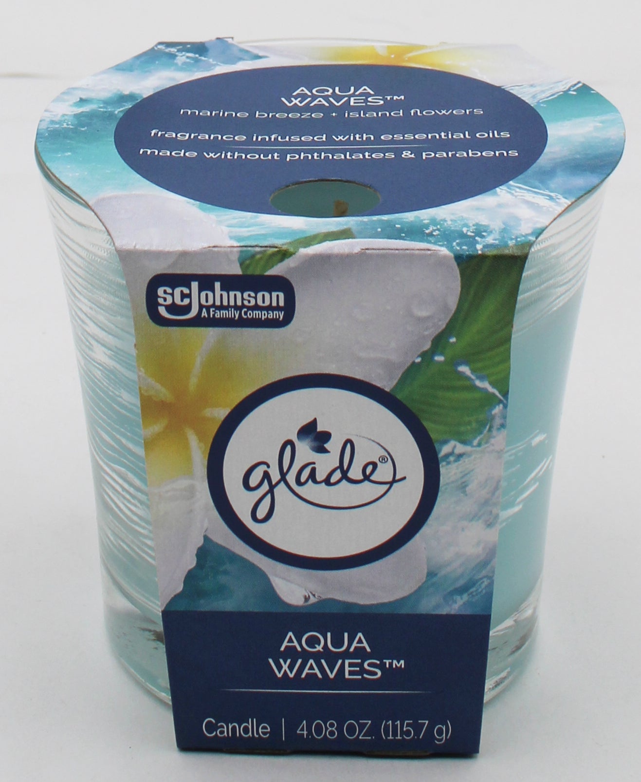 GLADE CANDLE AQUA WAVES 4.08oz US