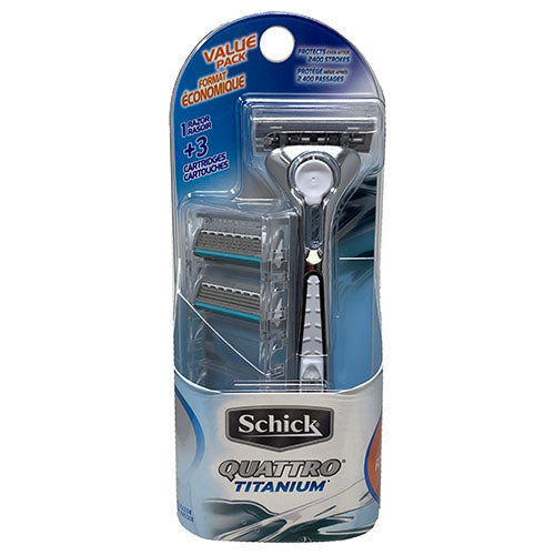 SP SCHCK MEN 4/BLADES 1-RAZR 3-RFLL