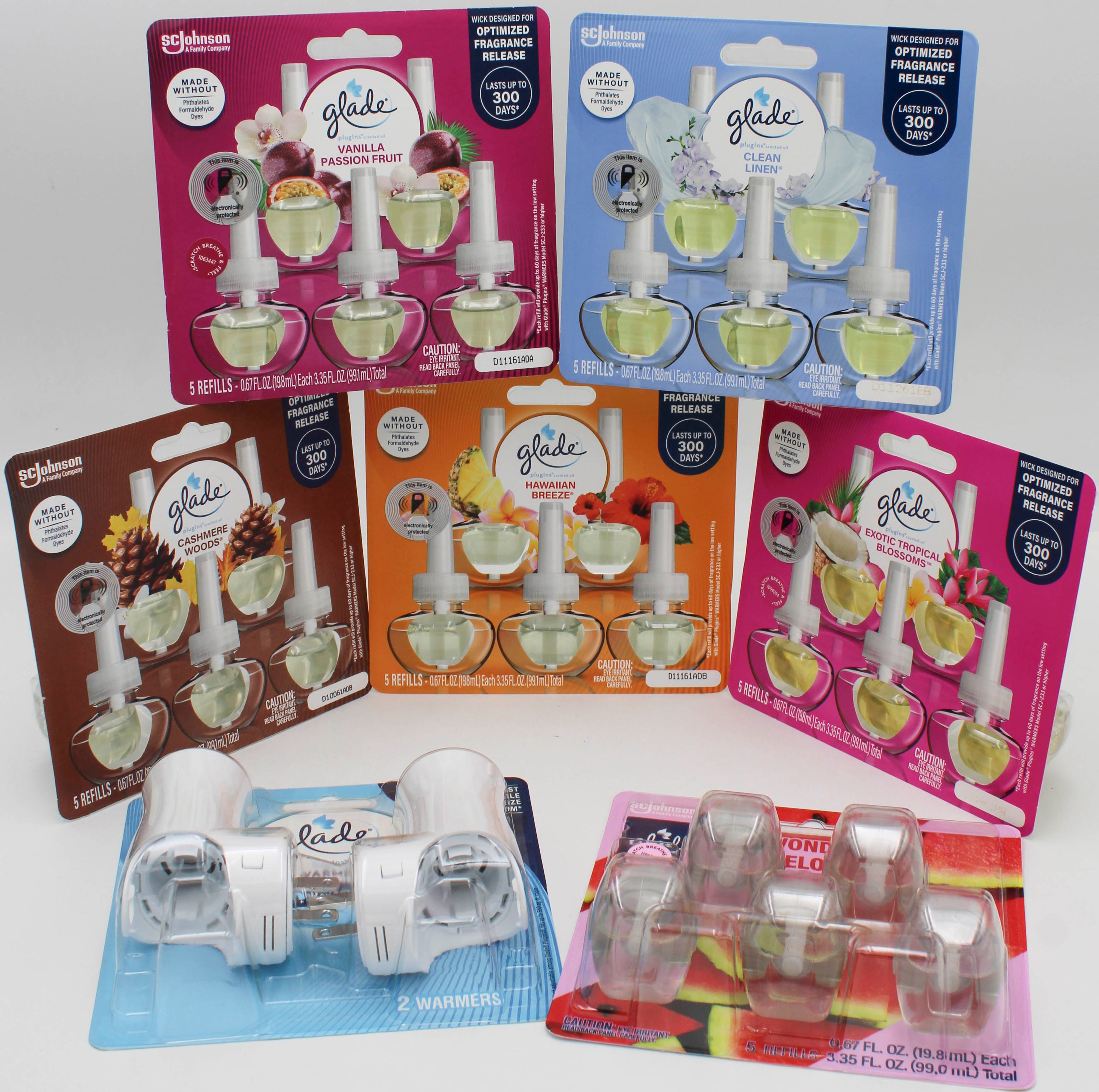 GLADE 5ct PLUGINS SCENTED OIL PDQ