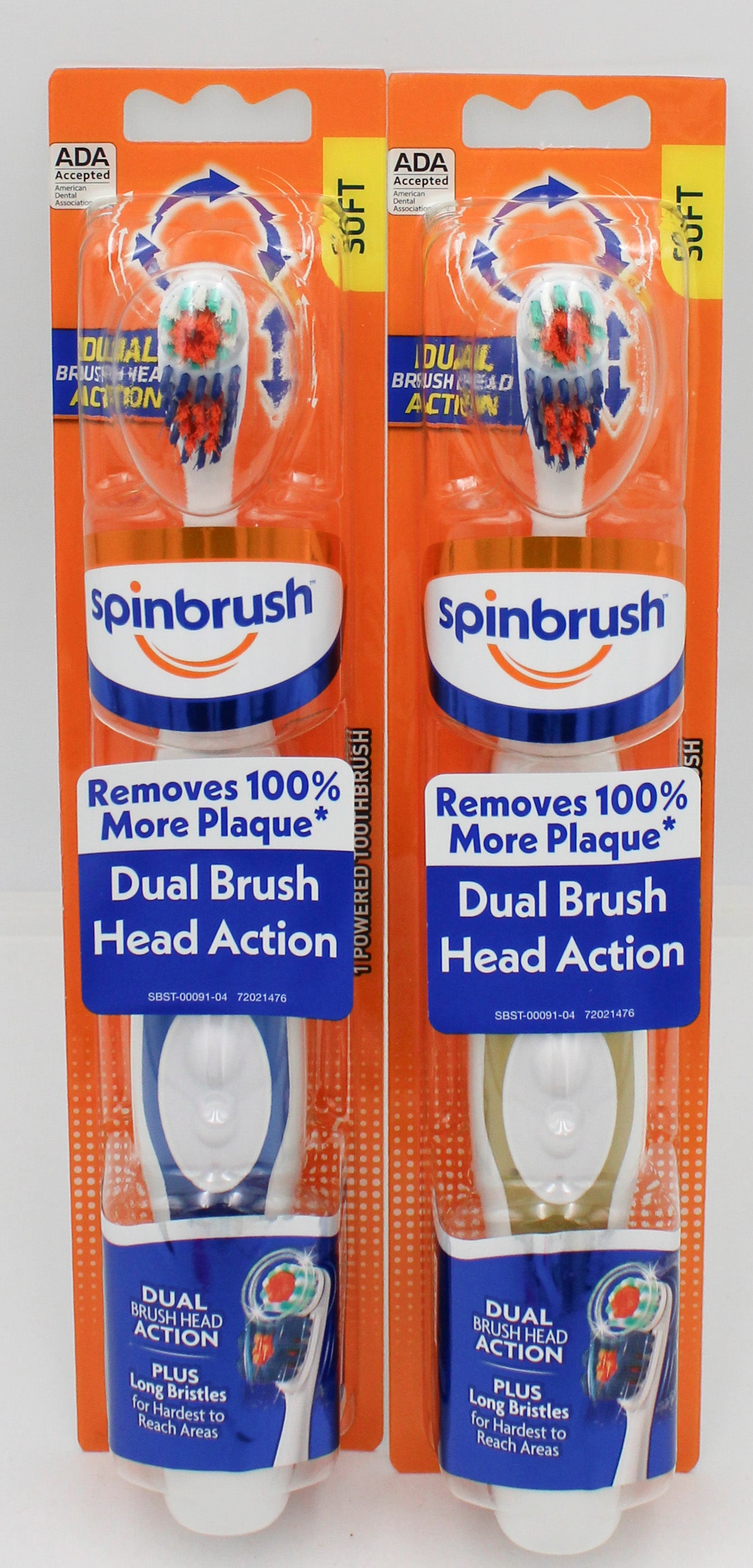 SPINBRUSH DUAL ACTION DEEP CLEAN POWER TOOTHBRUSH