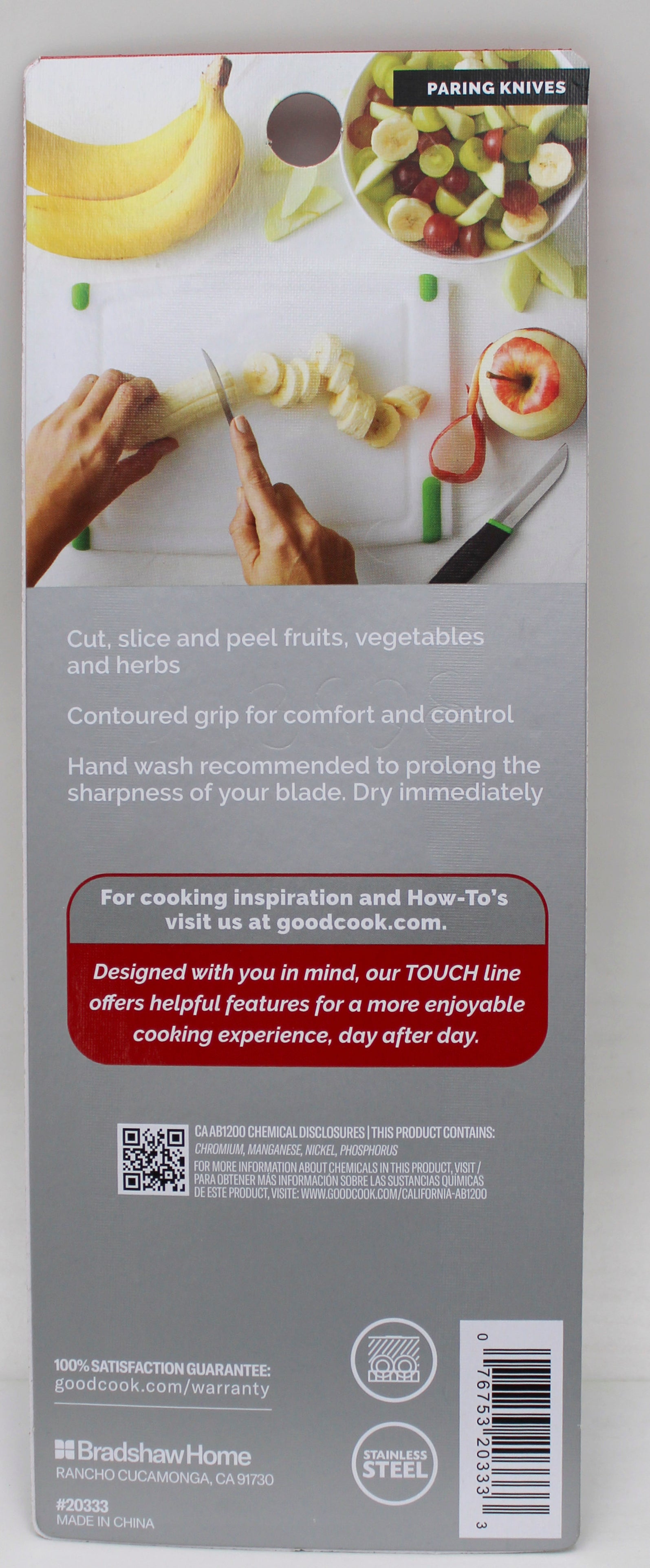 2CT GOOD COOK PAIRING KNIVES