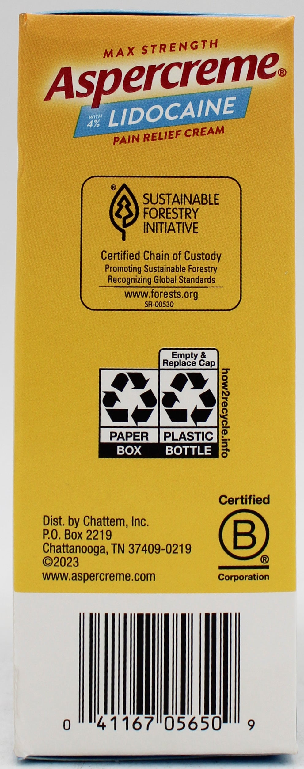 ASPERCREME LIDOCAINE ROSEMARY 1.75OZ EXP 8/31/2026 NI