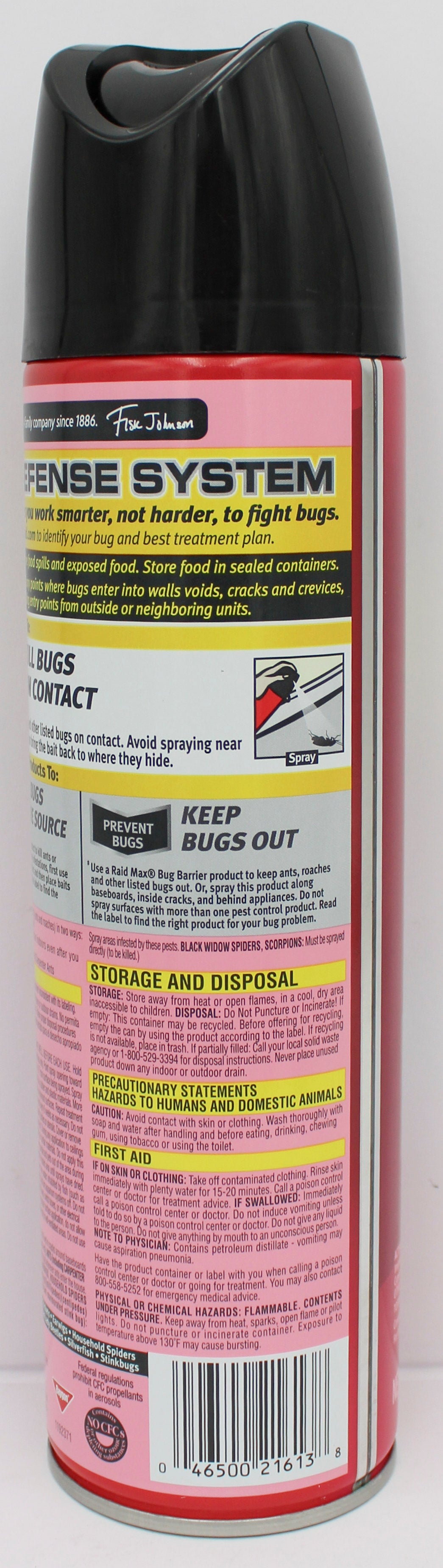 RAID ANT + ROACH AEROSOL OUTDOOR FRESH 17.5oz*