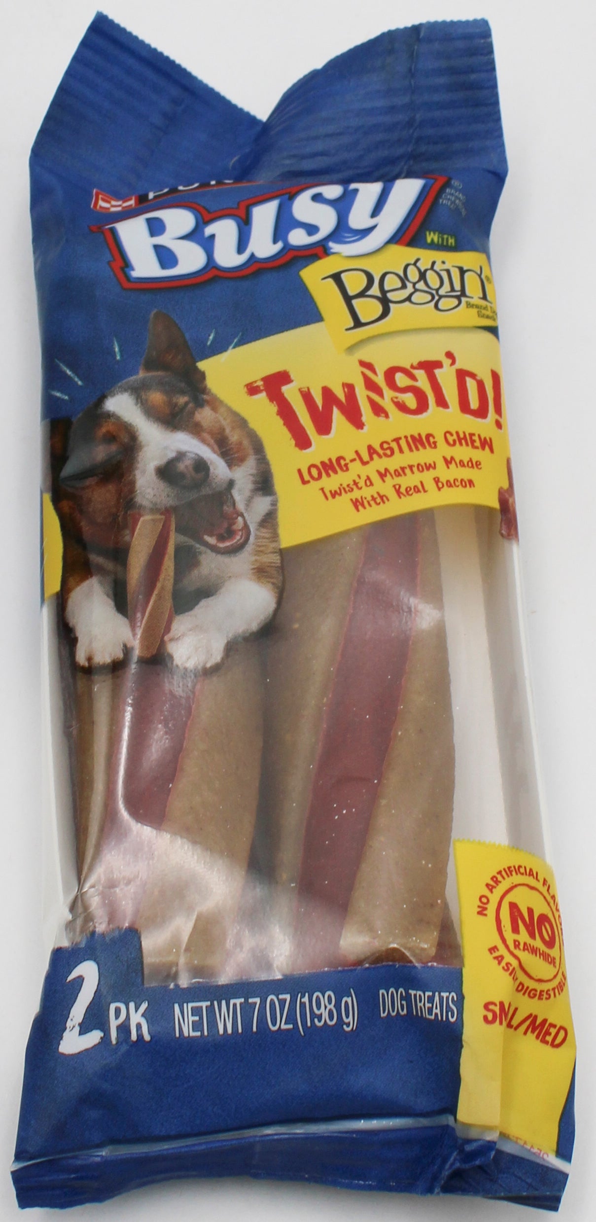 PURINA BUSY W/BEGGIN' TWIST'D S/M  7oz BB 9.30.26 NI