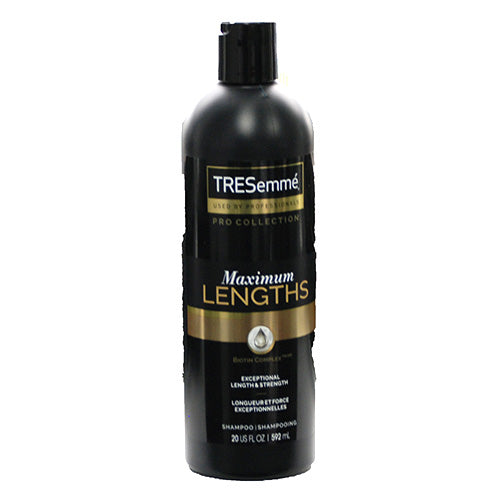 TRESEMME SHAMPOO MAXIMUM LENGTHS 20OZ