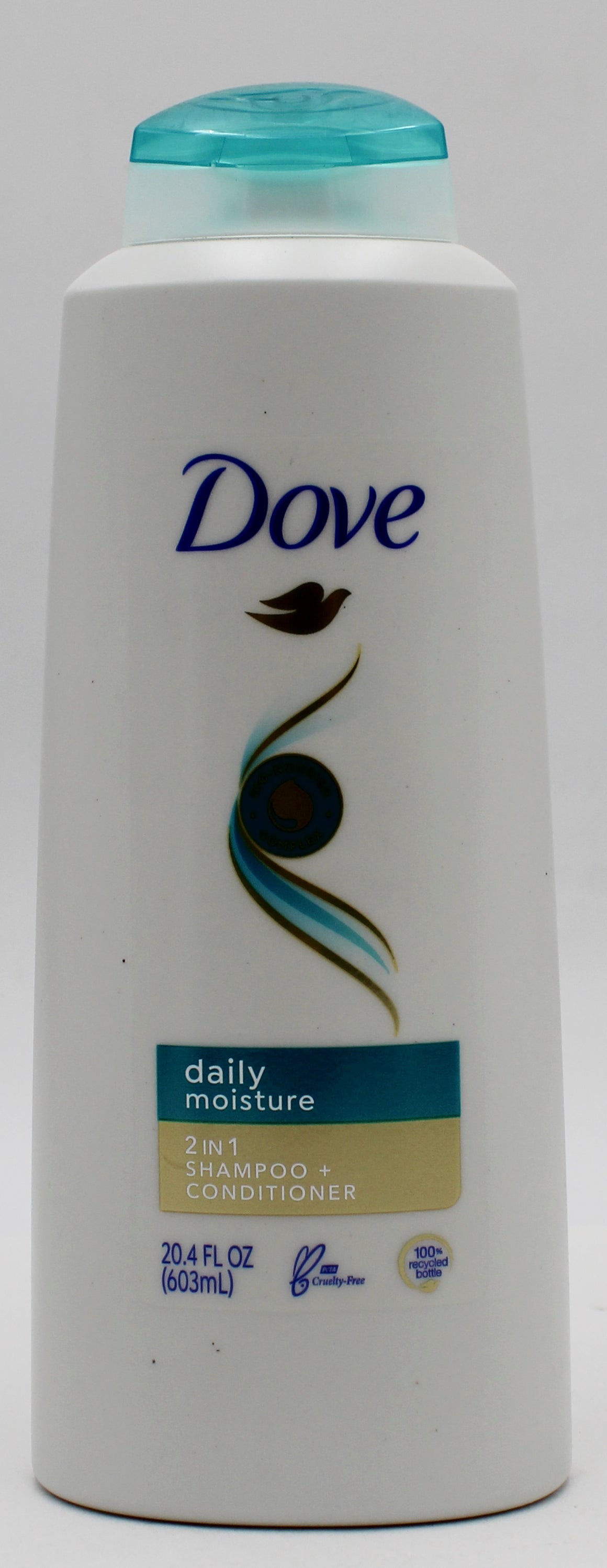 DOVE 2IN1 SHAMPOO/CONDITIONER DAILY MOISTURE 20.4oz