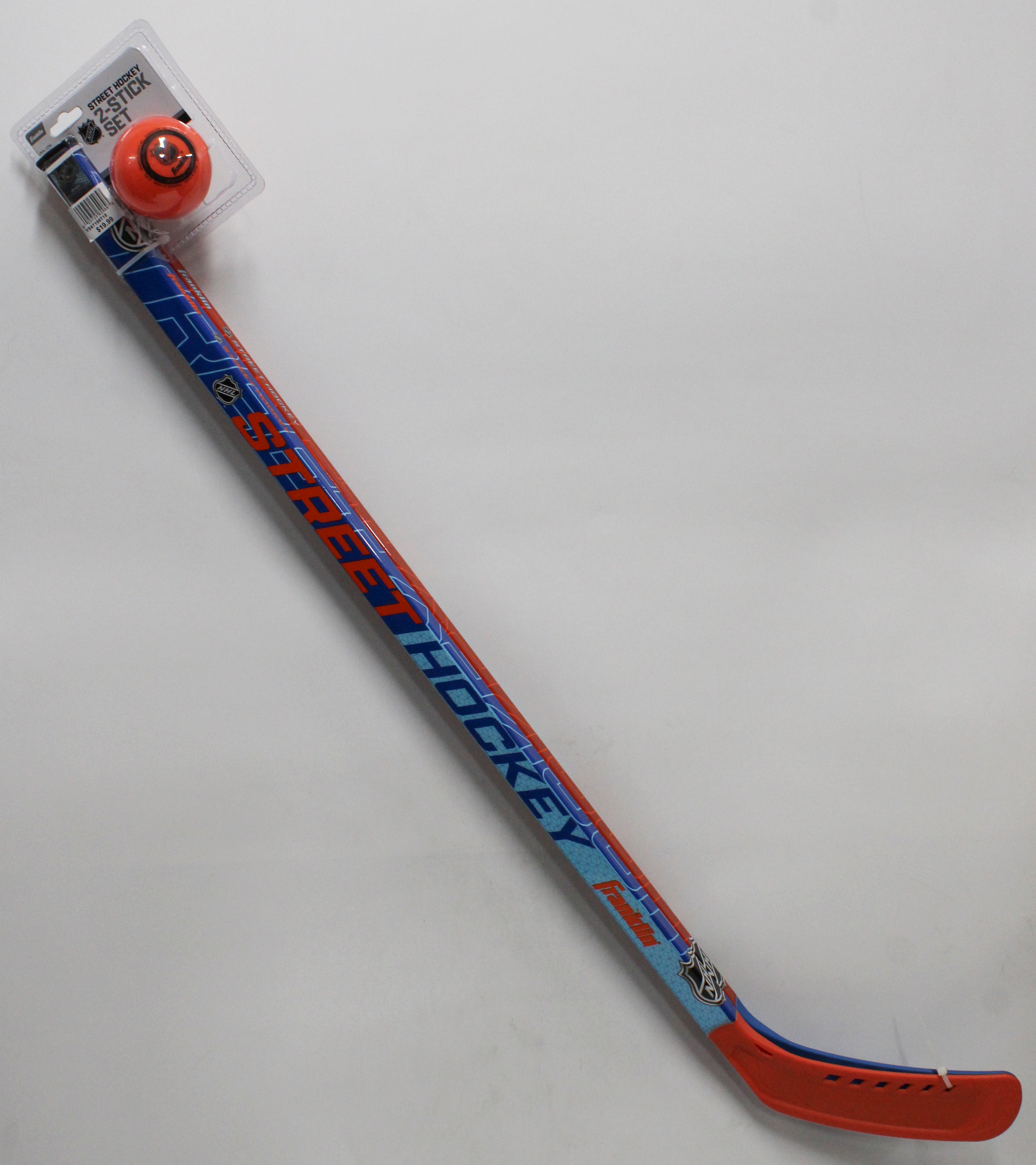 NHL FRANKLIN STREET HOCKEY STARTER SET - 2 STICKS & BALL