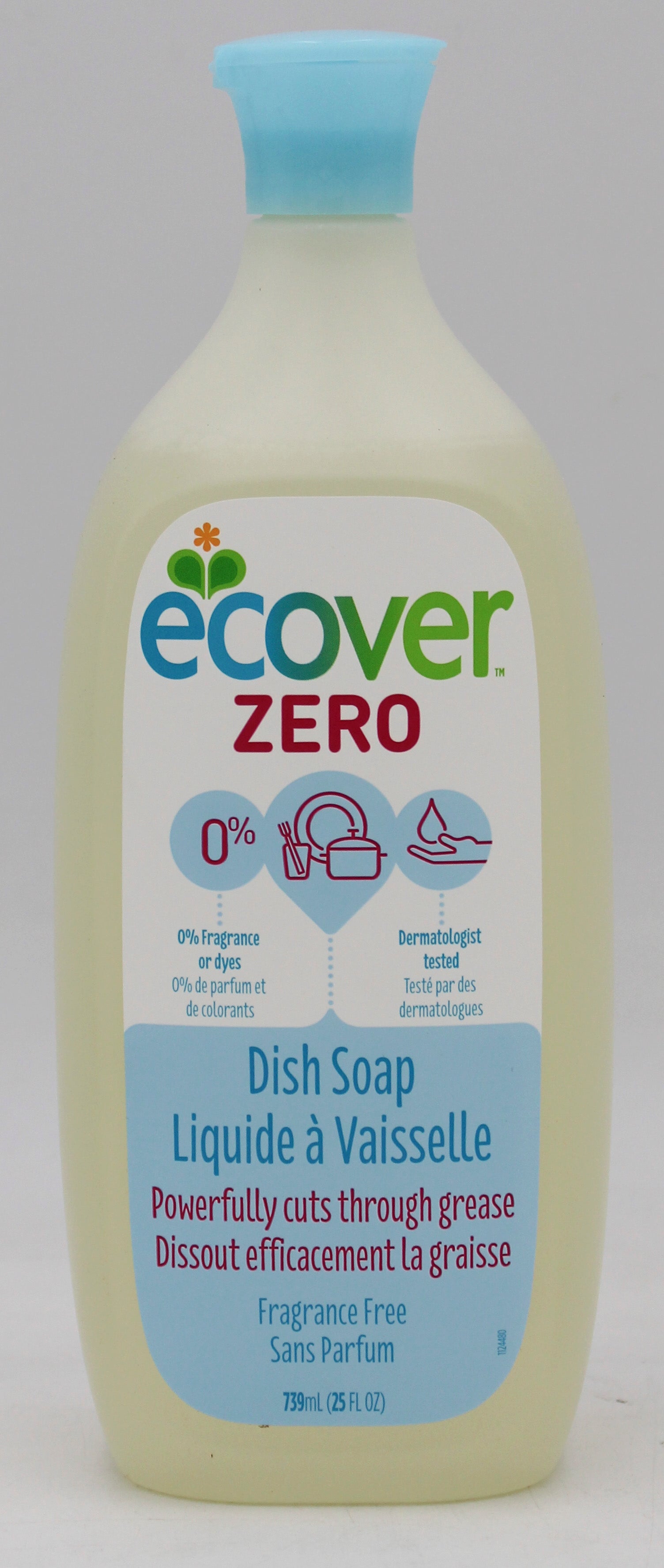 ECOVER LIQUID DISH SOAP ZERO 25oz NA