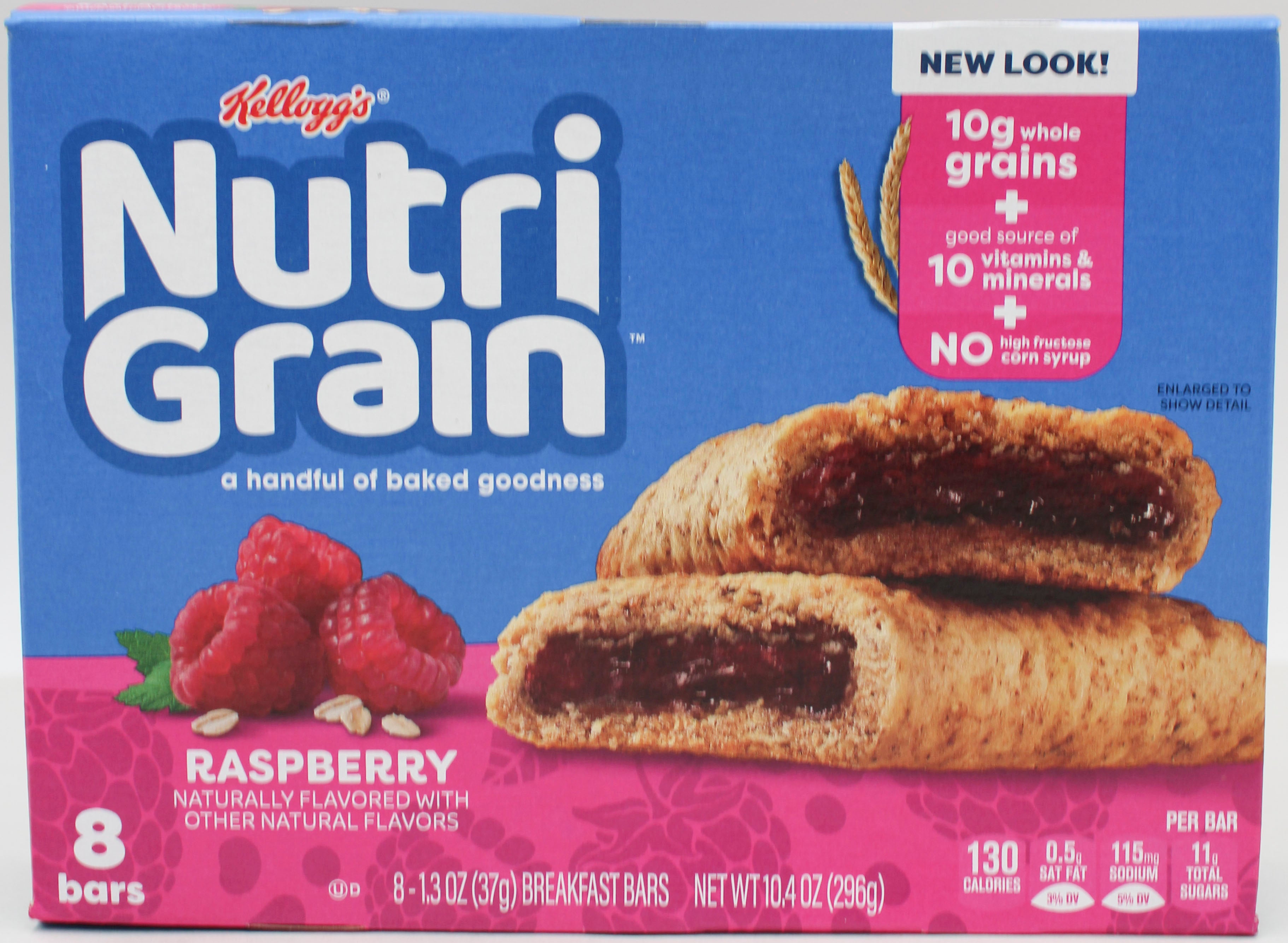 Nutri-Grain Raspberry Bar 8-Pack 10.4oz Wholesale