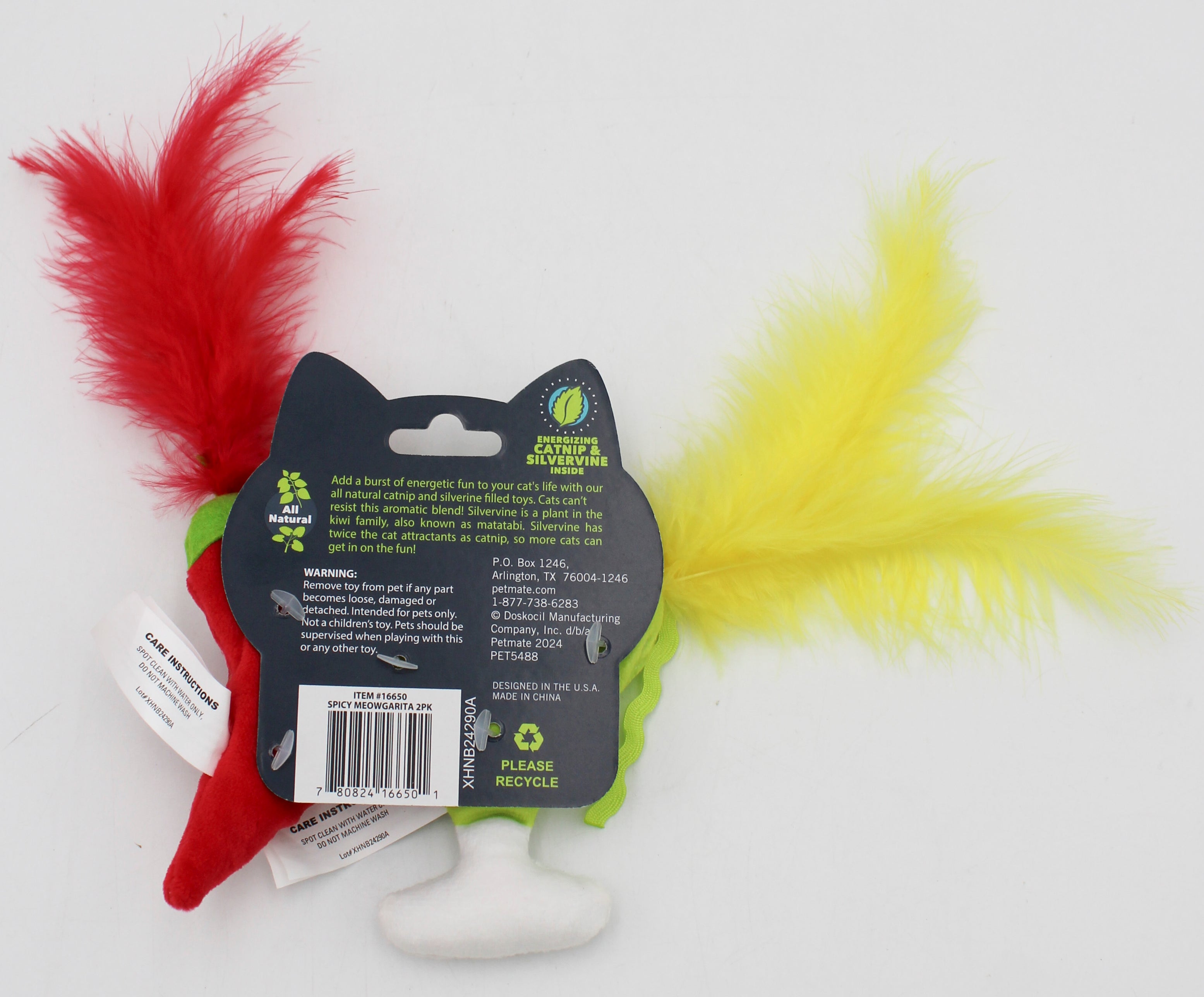 QUIRKY KITTY SPICY MEOWGARITA 2PK