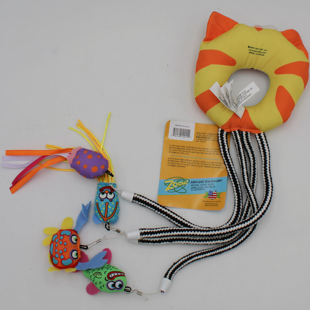 FATCAT CATFISHER DOORKNOB HANGER