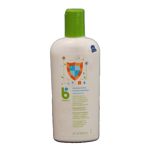 BABYGANICS MOISTURIZING CREAM CLEANSER 8OZ-FRAGRANCE FREE  EXP 3/24