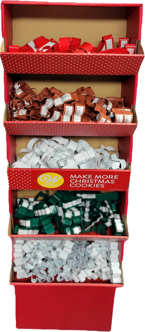WILTON XMAS DISPLAY COOKIE CUTTERS