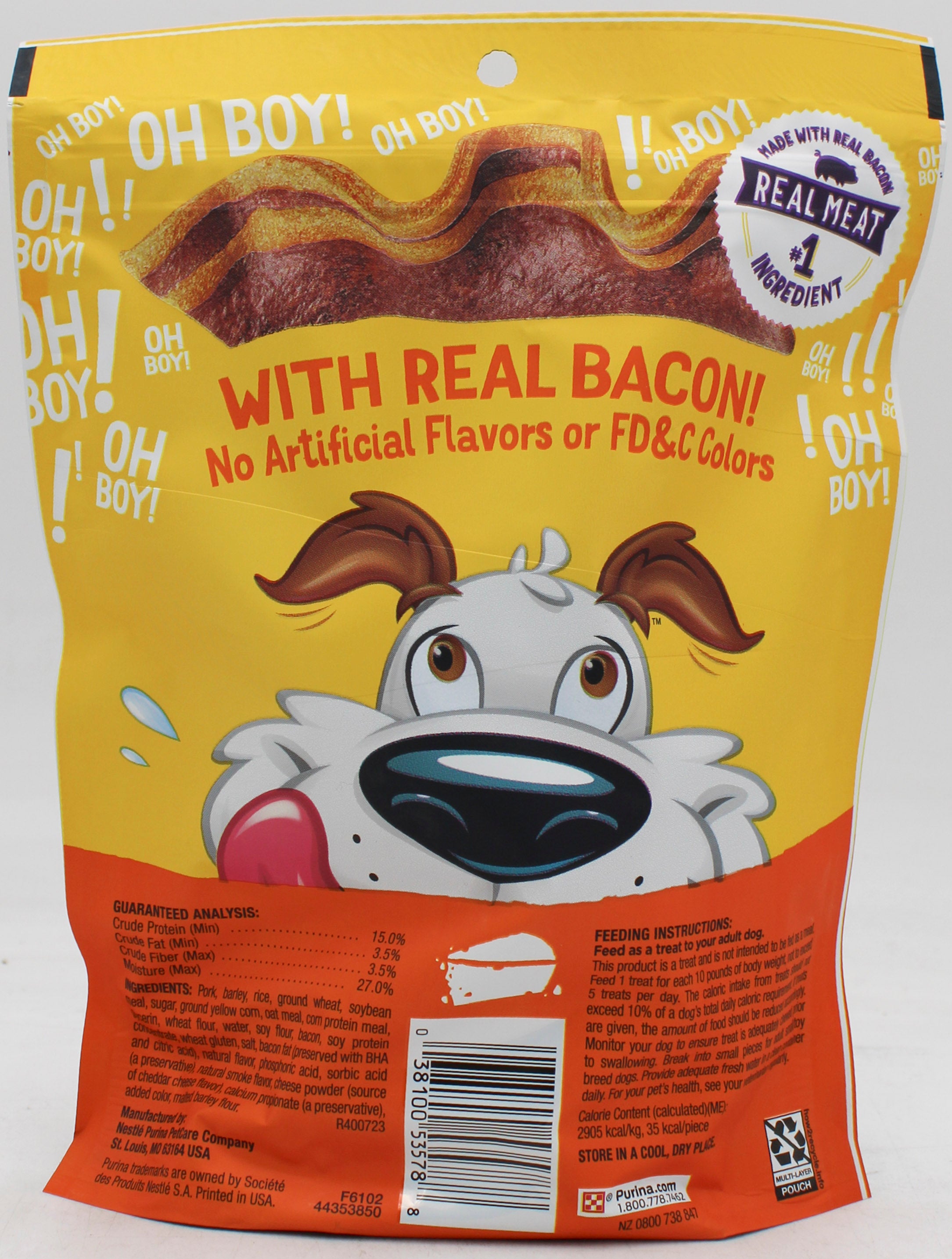 PURINA BEGGIN' WITH BACON & CHEESE FLAVOR 6oz. EXP. 10/30/2026 NI