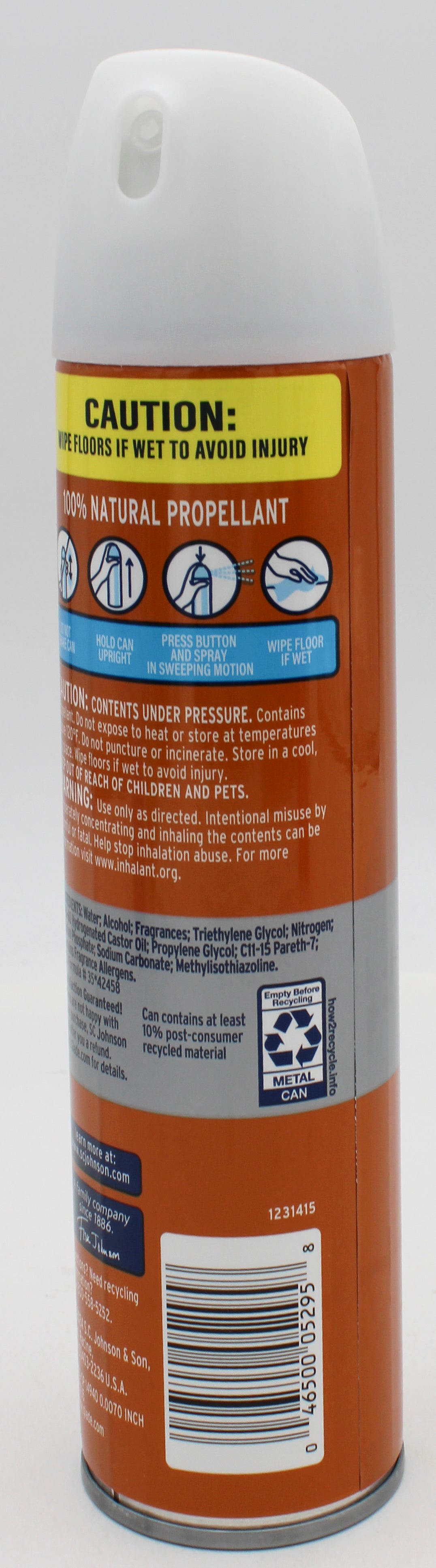 GLADE AEROSOL SPRAY VANILLA CARAMEL TWIST 8oz US