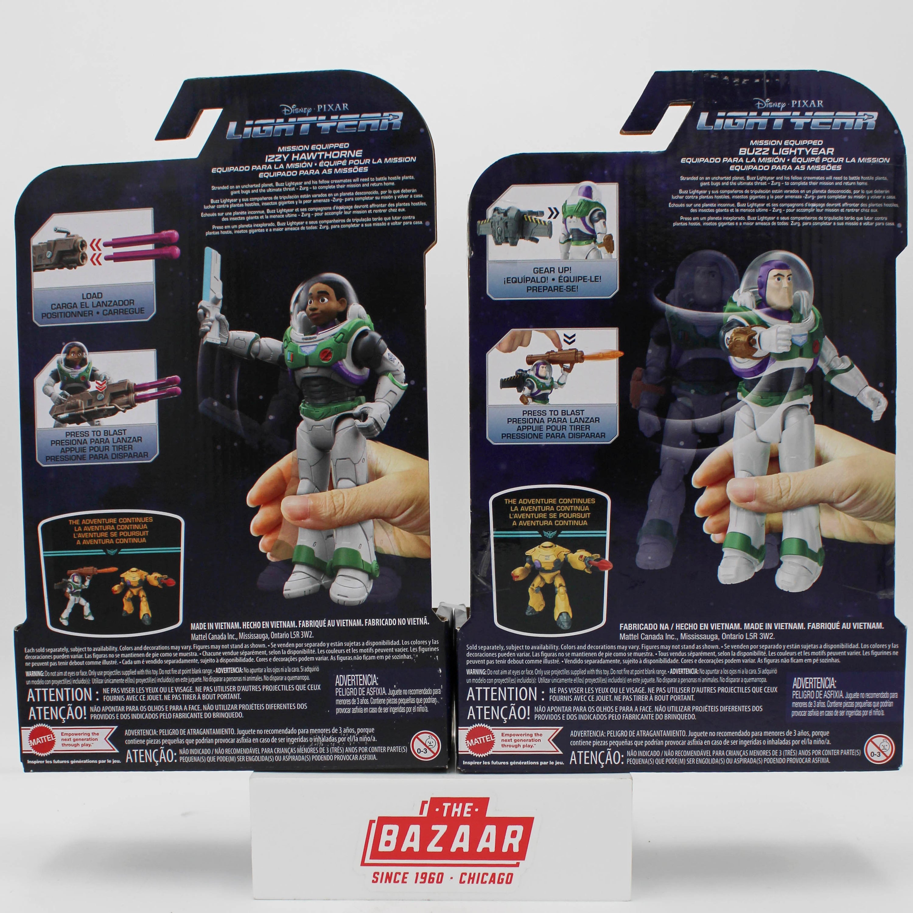 MATTEL DISNEY PIXAR: LIGHTYEAR MISSION EQUIPED 8" FIGURE ASSORTED