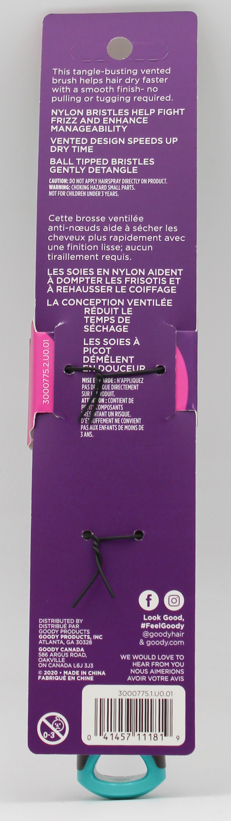 GOODY SMART CLASSICS BRUSH VENT 1ct NI