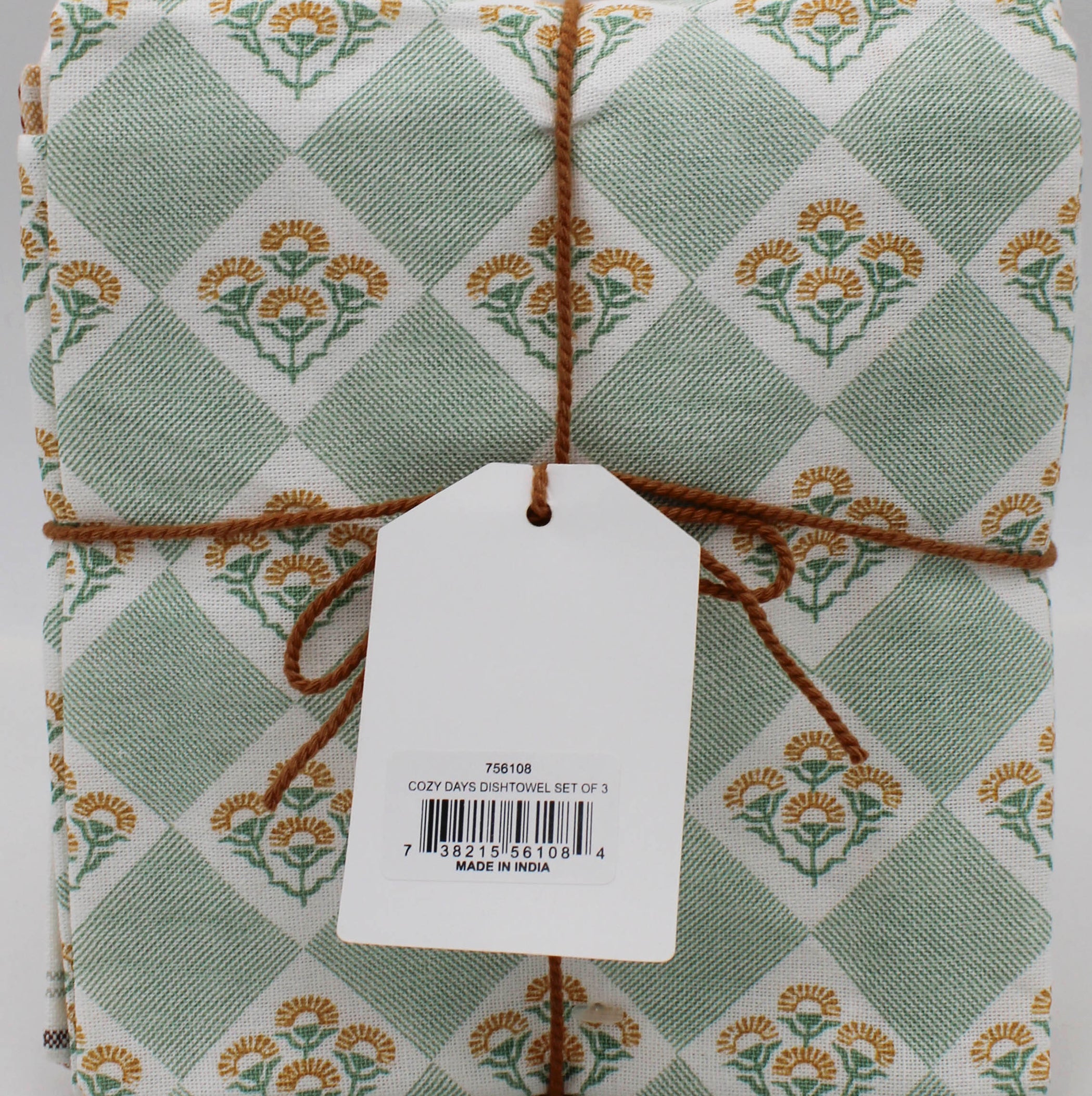 SET OF 3 DISHTOWELS - COZY DAYS