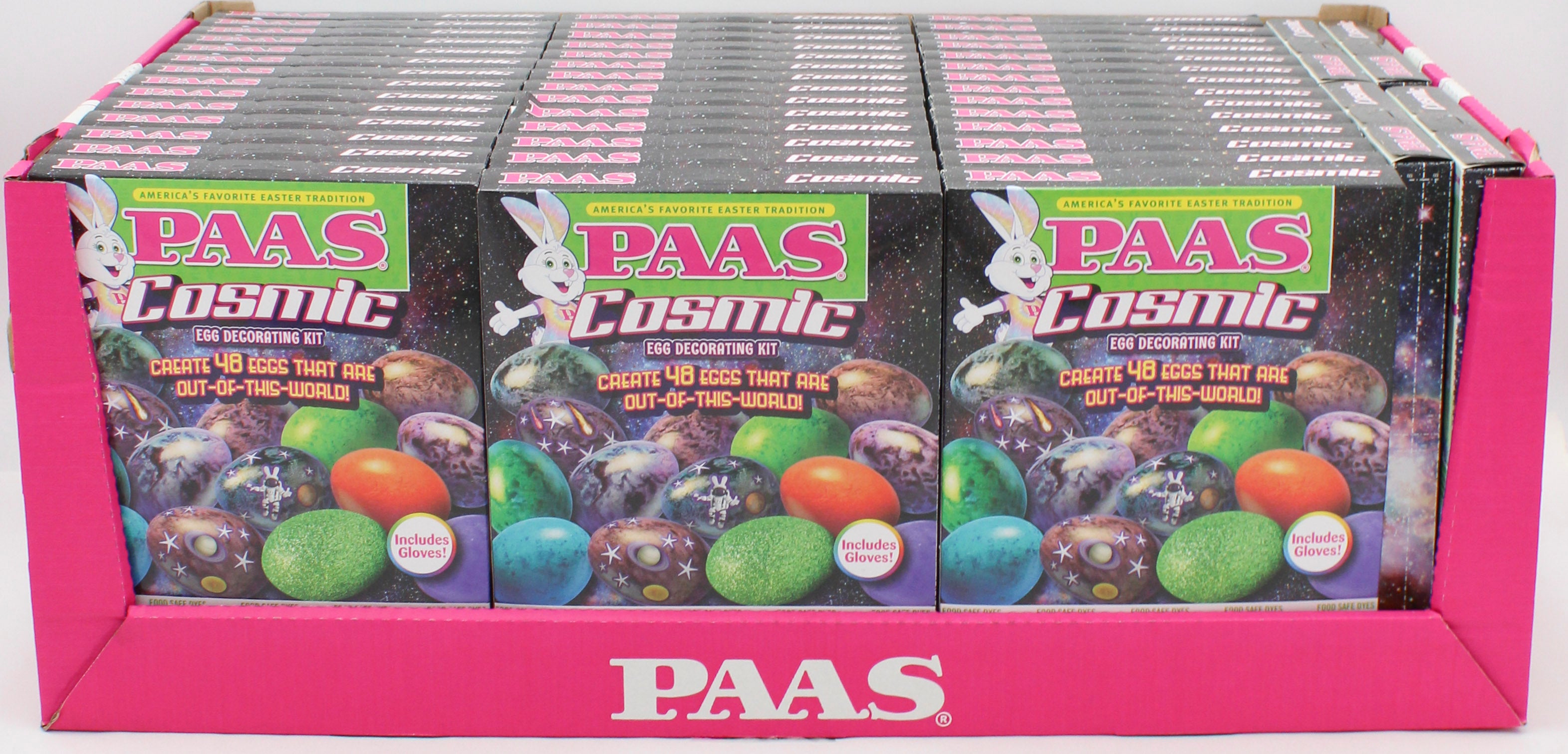 PAAS COSMIC EGG DECORATING KIT SHELF TRAY