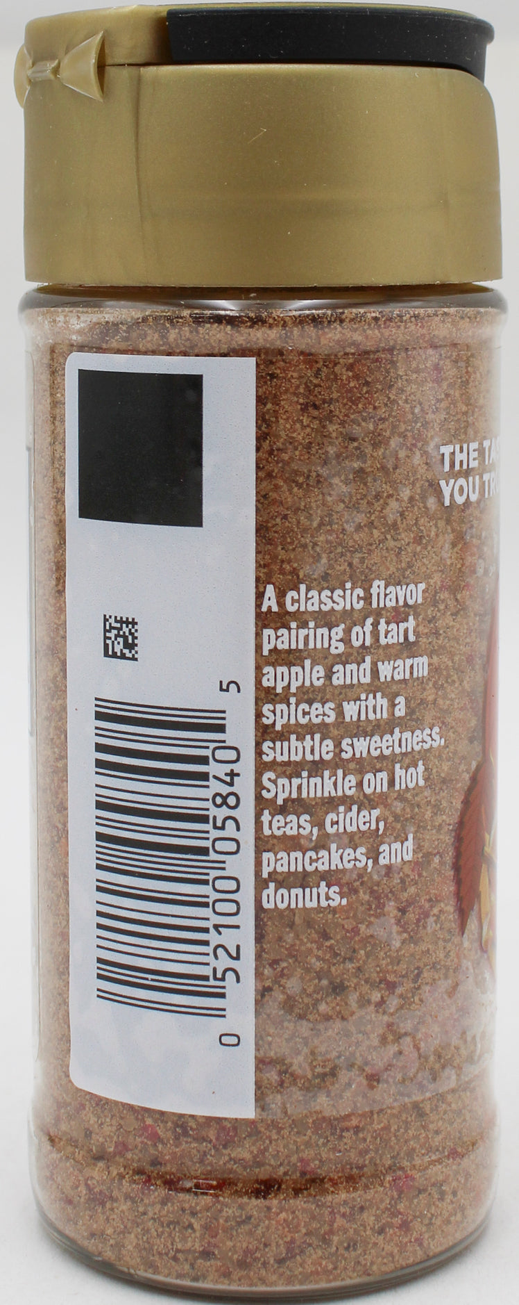 MCCORMICK APPLE CIDER FINISHING SUGAR 3.61 Oz BB 5/6/2027
