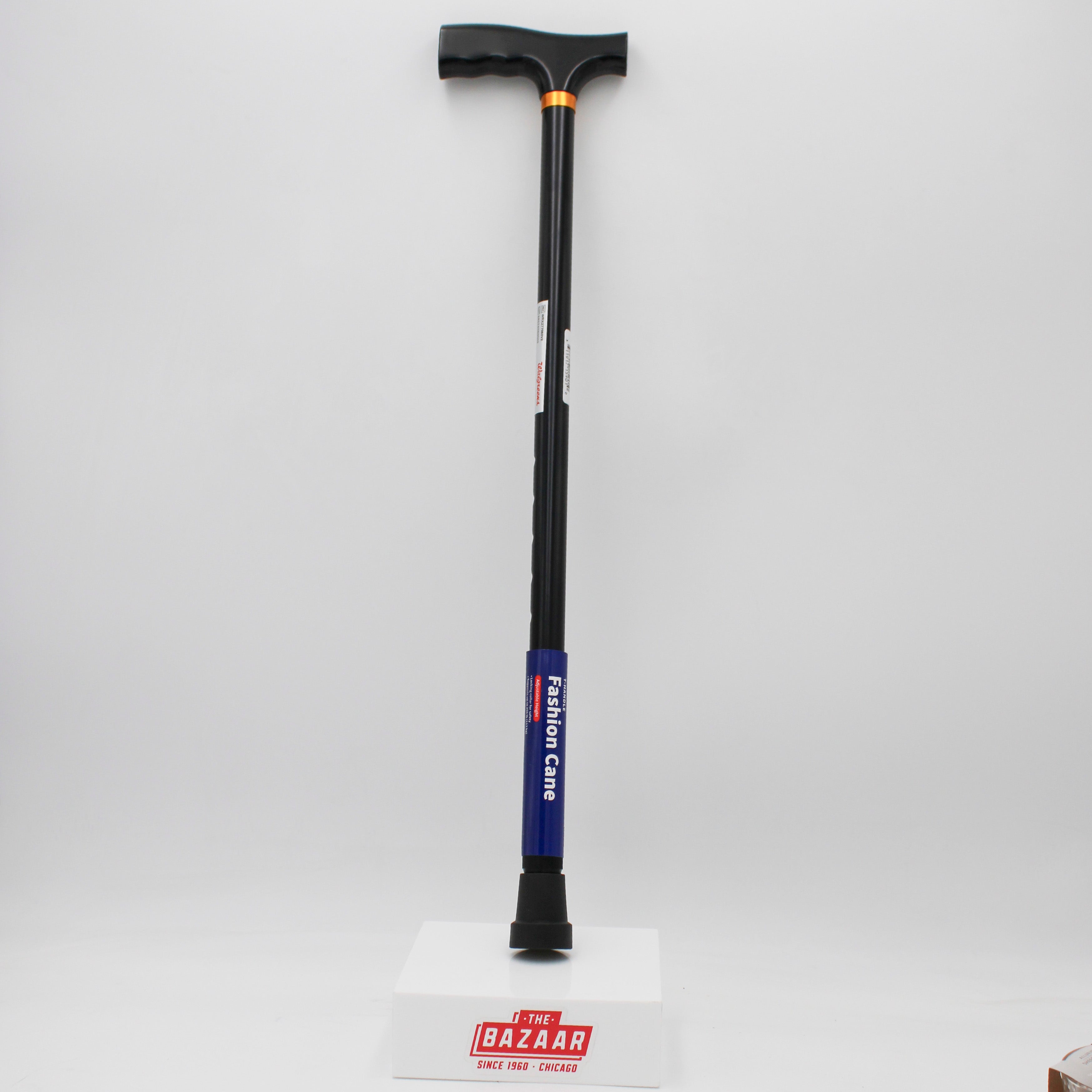 WALGREENS T-HANDLE CANE BLACK NI