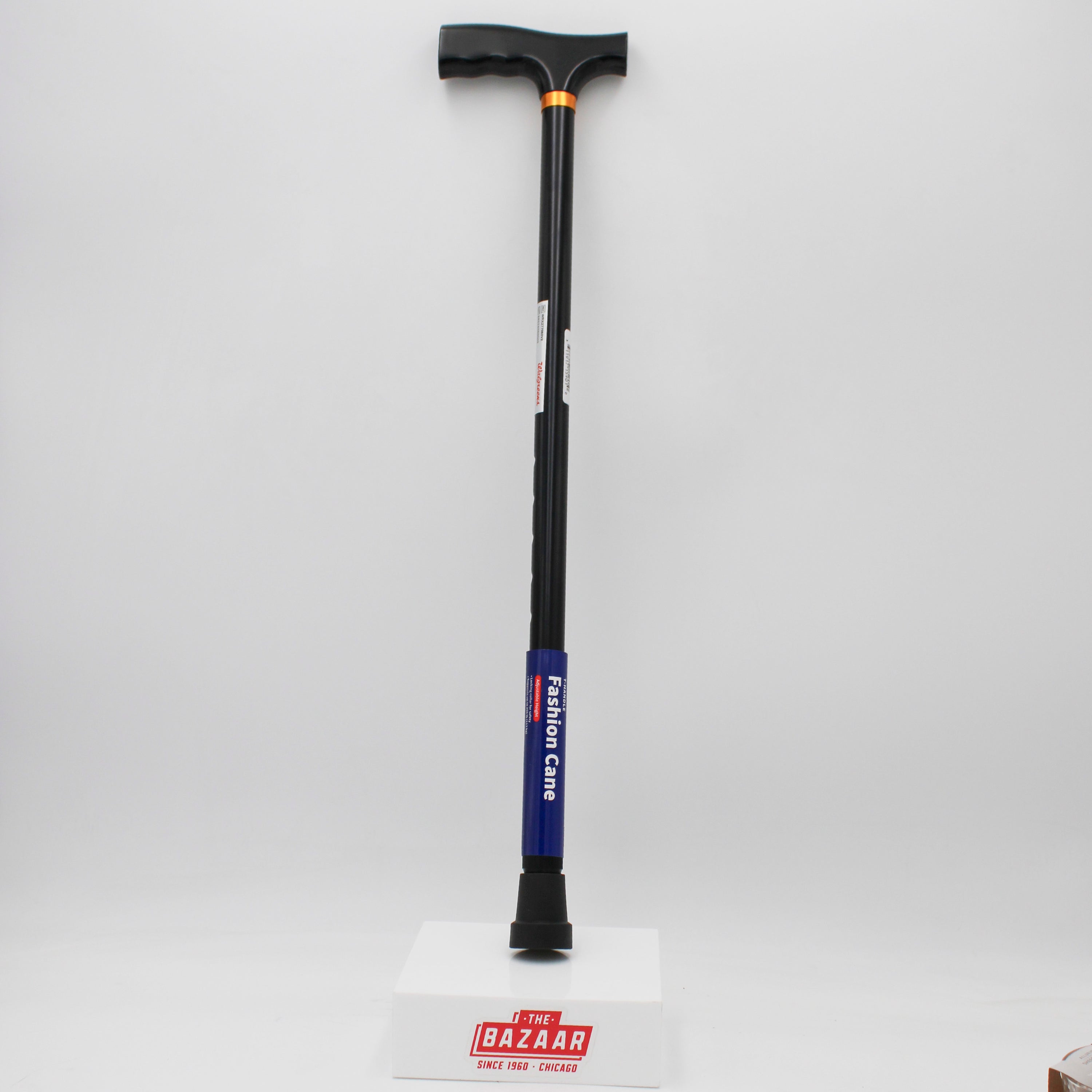 WALGREENS T-HANDLE CANE BLACK NI