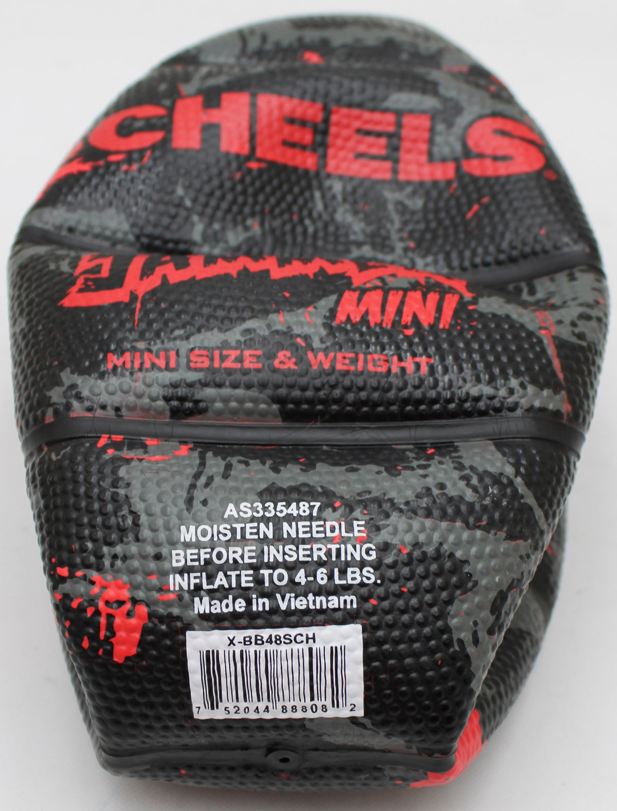 JAMMER MINI RUBBER BASKETBALL  SCARLET