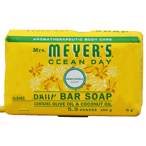 MRS MEYER BAR SOAP 5.3oz-HONEYSCKLE