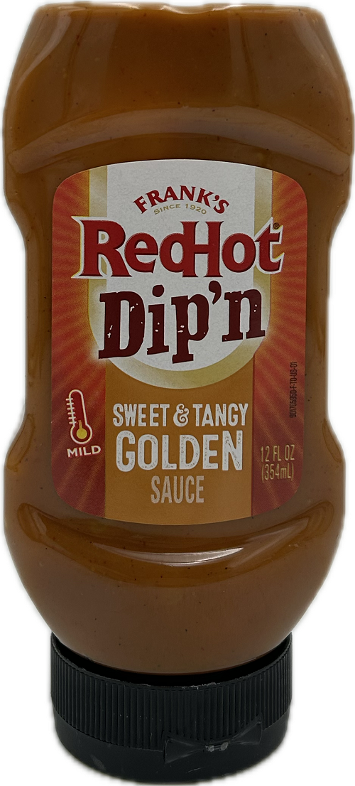 FRANKS REDHOT SWEET & TANGY GOLDEN DIP'N SAUCE 12floz 5/22/2025