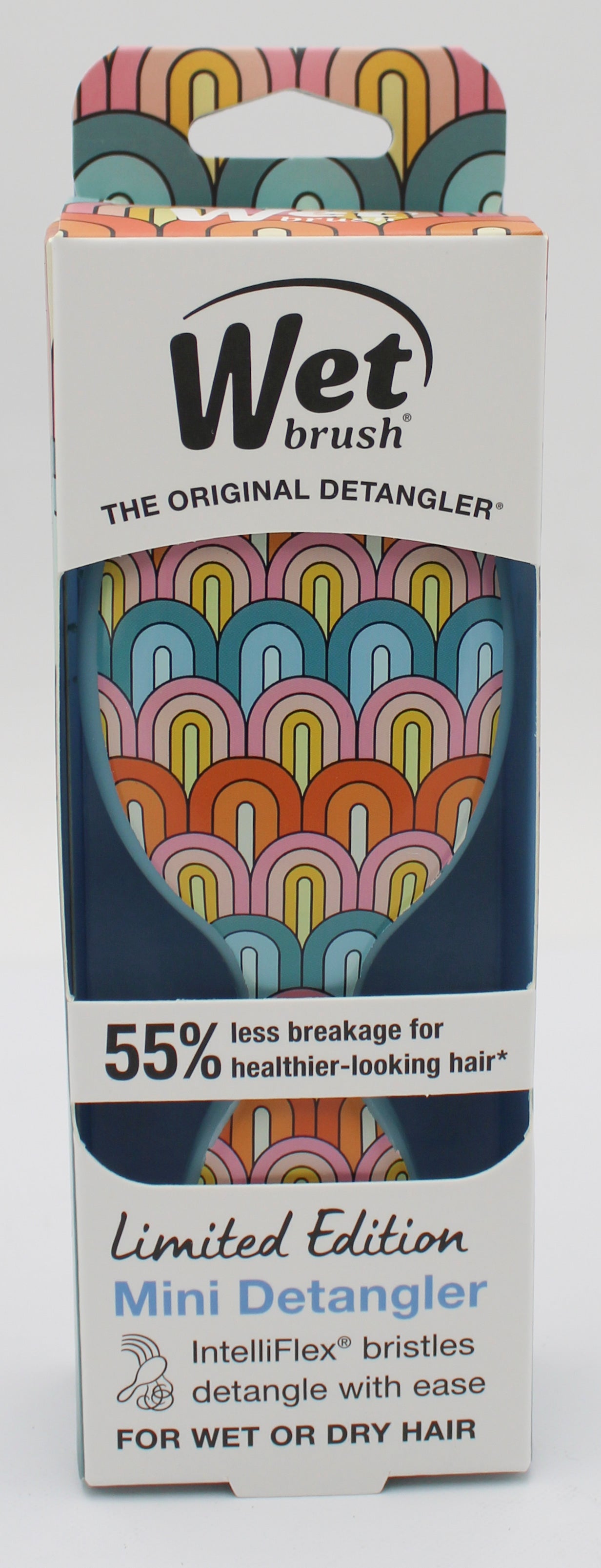 WET BRUSH MINI DETANGLER RAINBOWS NI