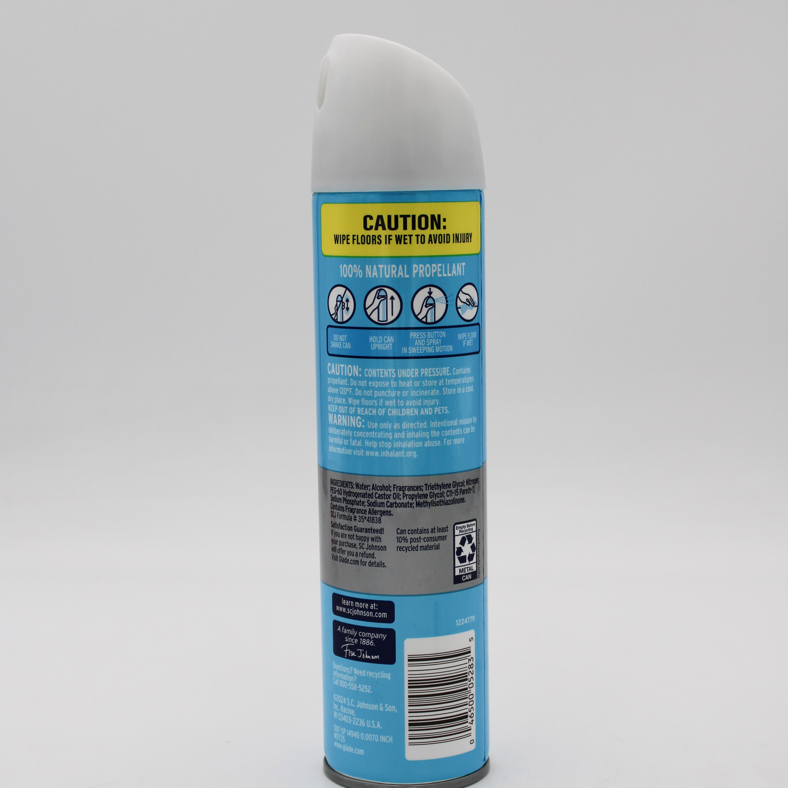 SP GLADE AIR FRESHENER SOFT MIST 8oz AQUA WAVES